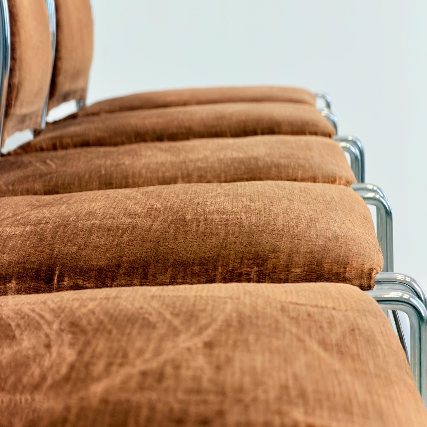 Set of 6 Mid century Tulu Dining Chairs by Kazuhide Takahama for Simon Gavina, Italy 1970s