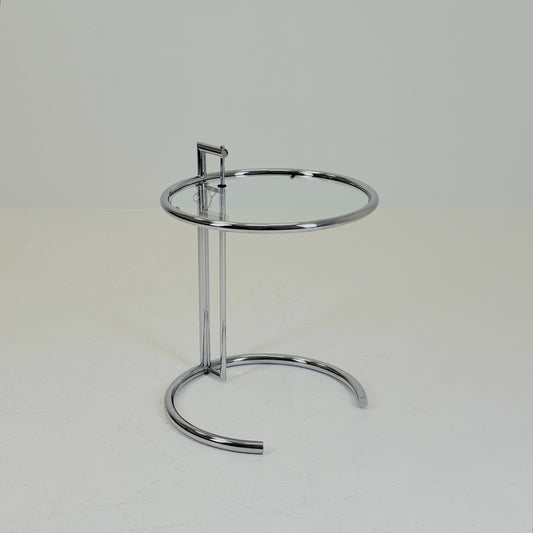 Mid century Vintage style of the Adjustable Table E 1027 by Eileen Gray Italy 1990s