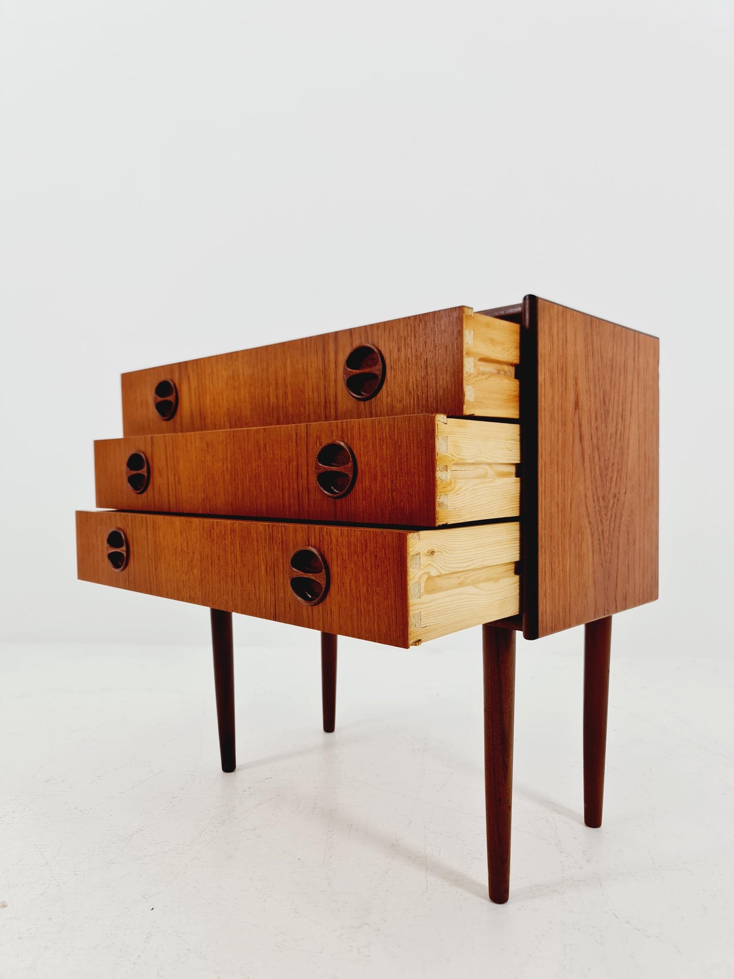 Midcentury danish drawer dresser /3 drawers 1960s