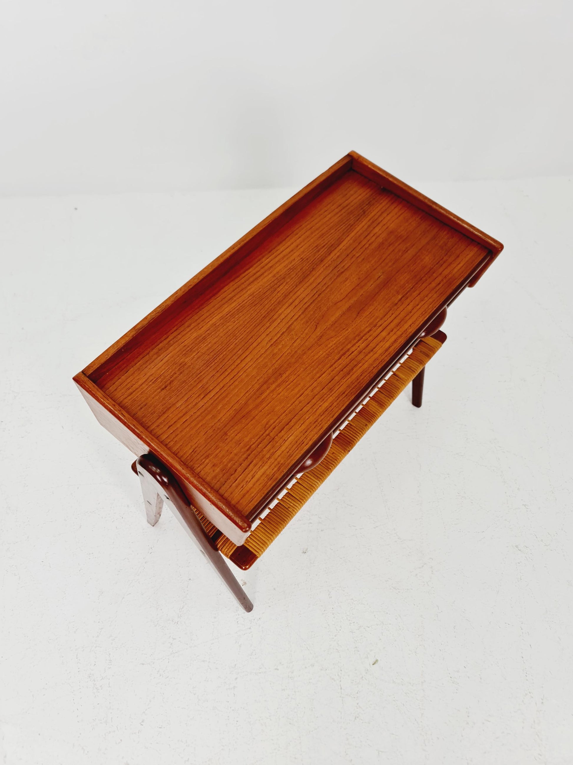 Midcentury danish Teak Vintage Side table/Nightstand By Soren Rasmussen 1960s