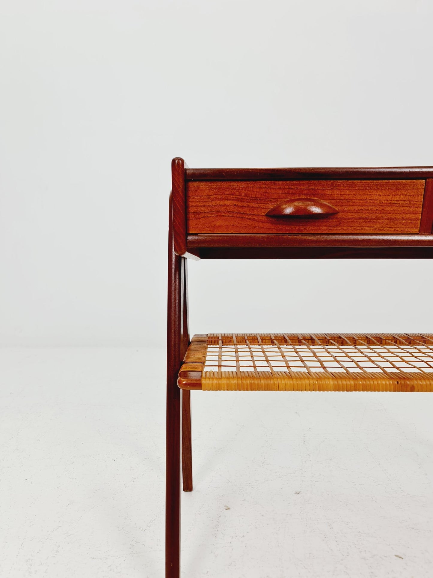 Midcentury danish Teak Vintage Side table/Nightstand By Soren Rasmussen 1960s