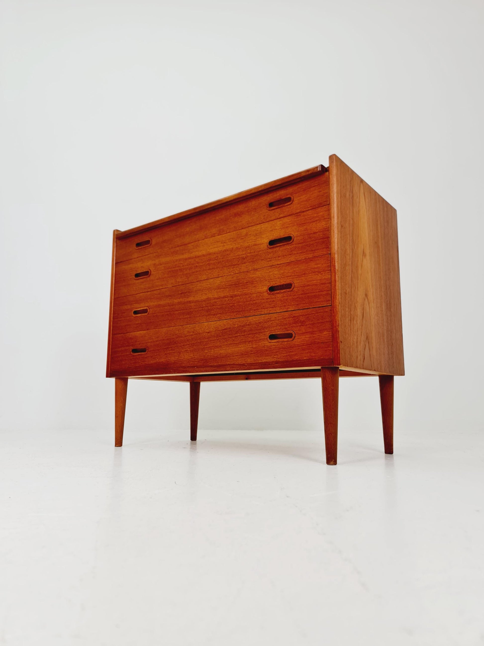 Midcentury Danish vintage teak secretary, vanity /Make up table for Olholm Möbelfabrik , 1960s