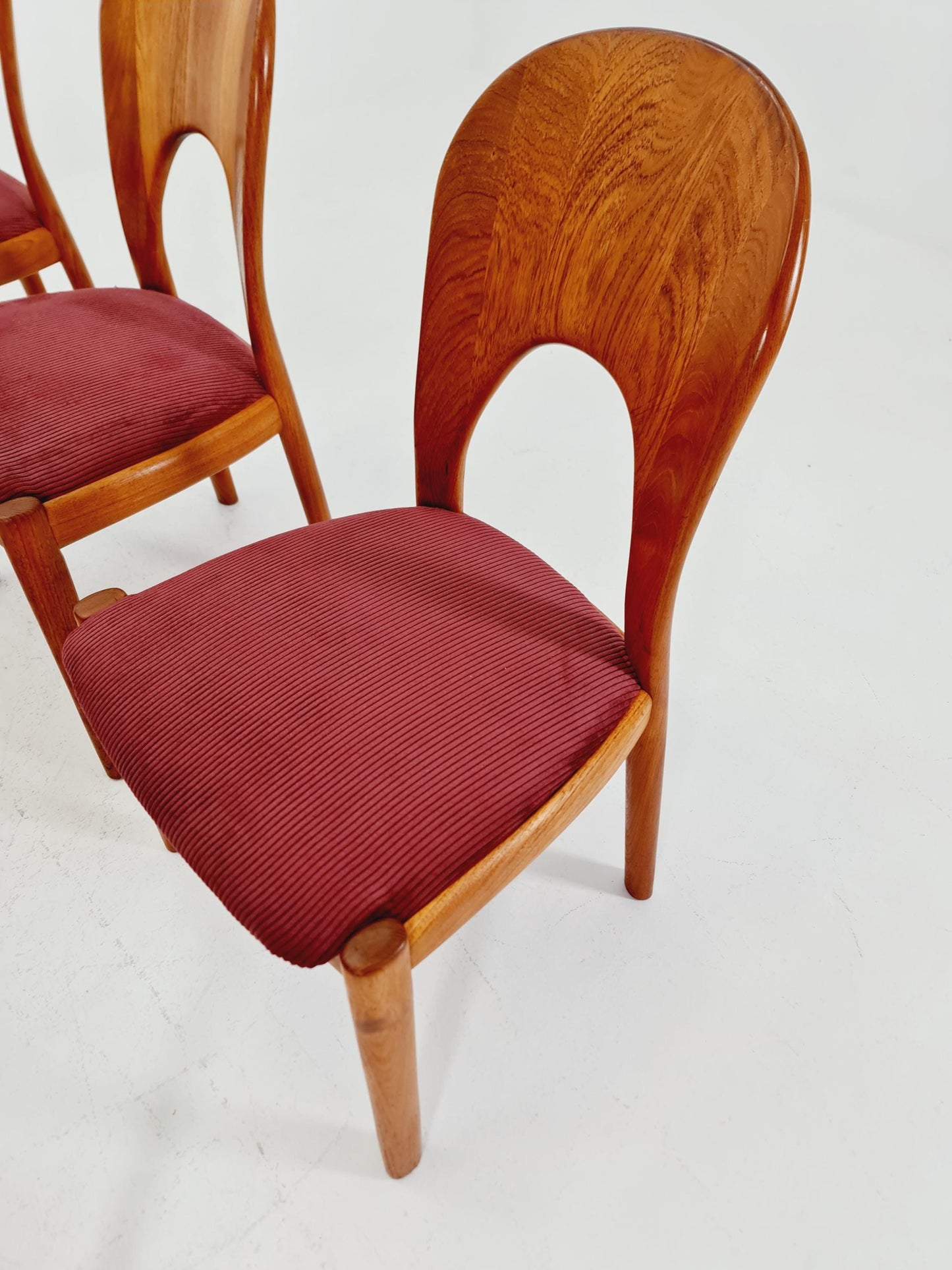 Midcentury teak Dining chairs by Niels Koefoed, 1960s, set of 6