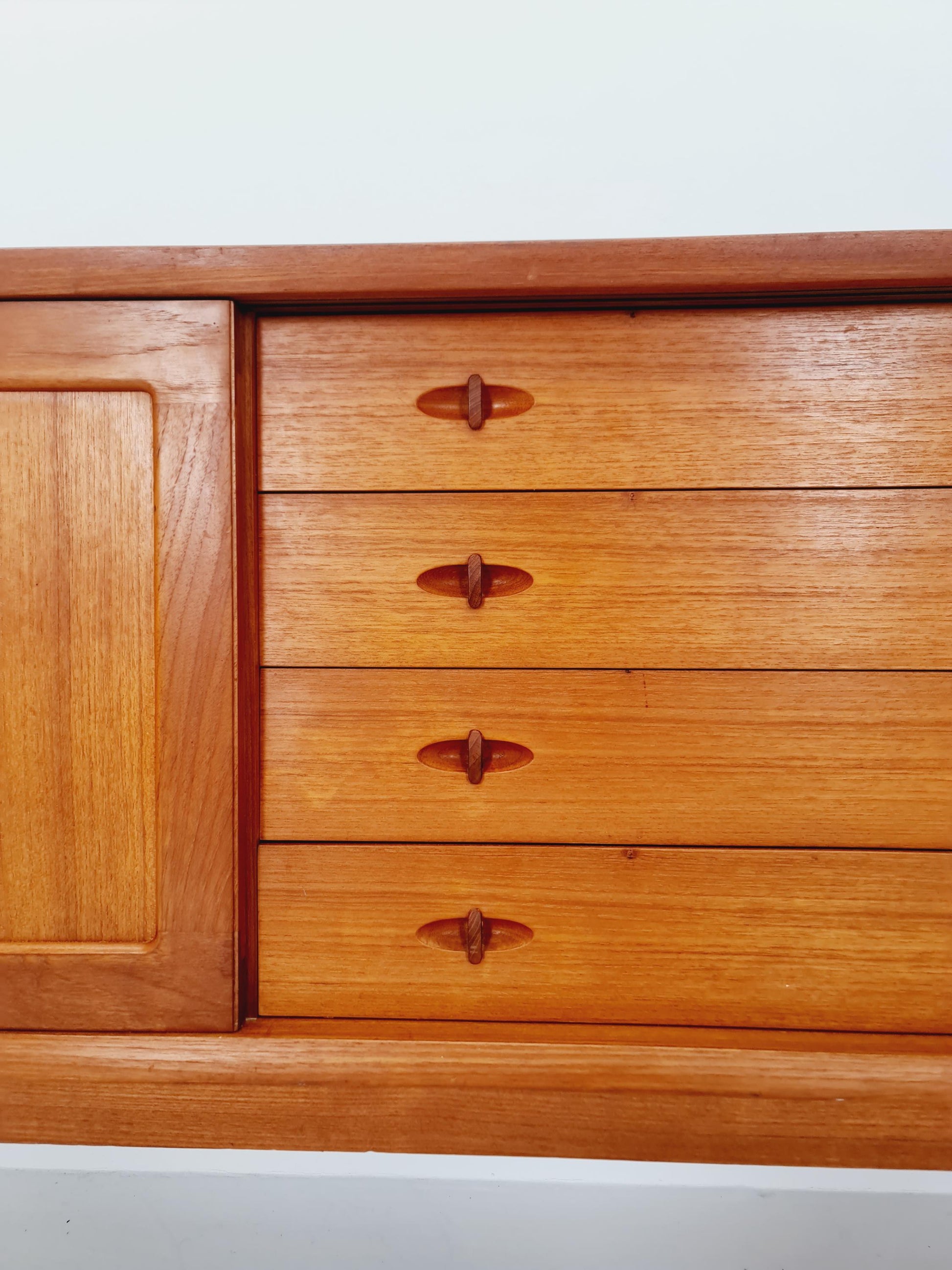 Danish Teak Sideboard by H.W Klein for Bramin, 1960s