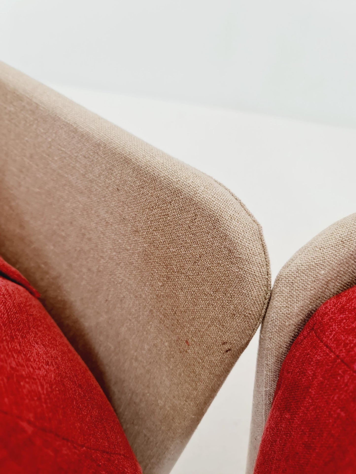 Mid-century vintage Safari Leather lounge chairs by Nili Stoppmobler denmark , 1970s Set of 2