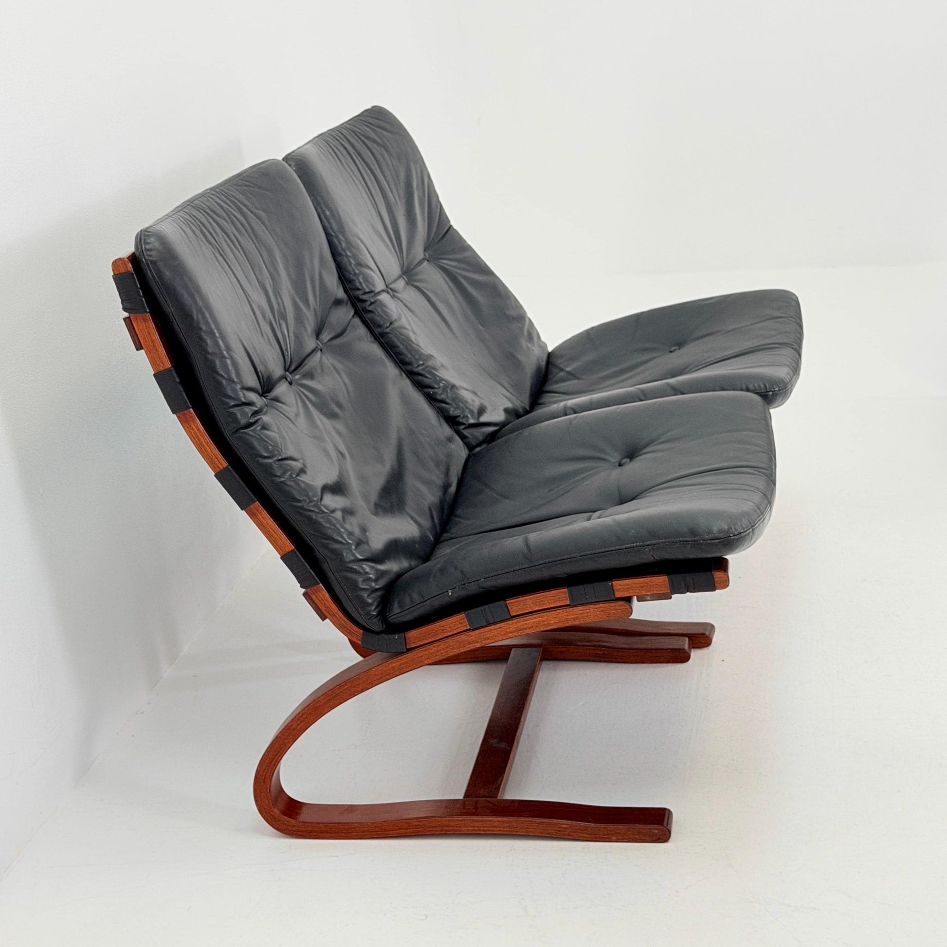 1of 4 Mid century Kangu Lounge Chairs by Elsa Solheim and Nordahl Solheim for Rybo 1970s