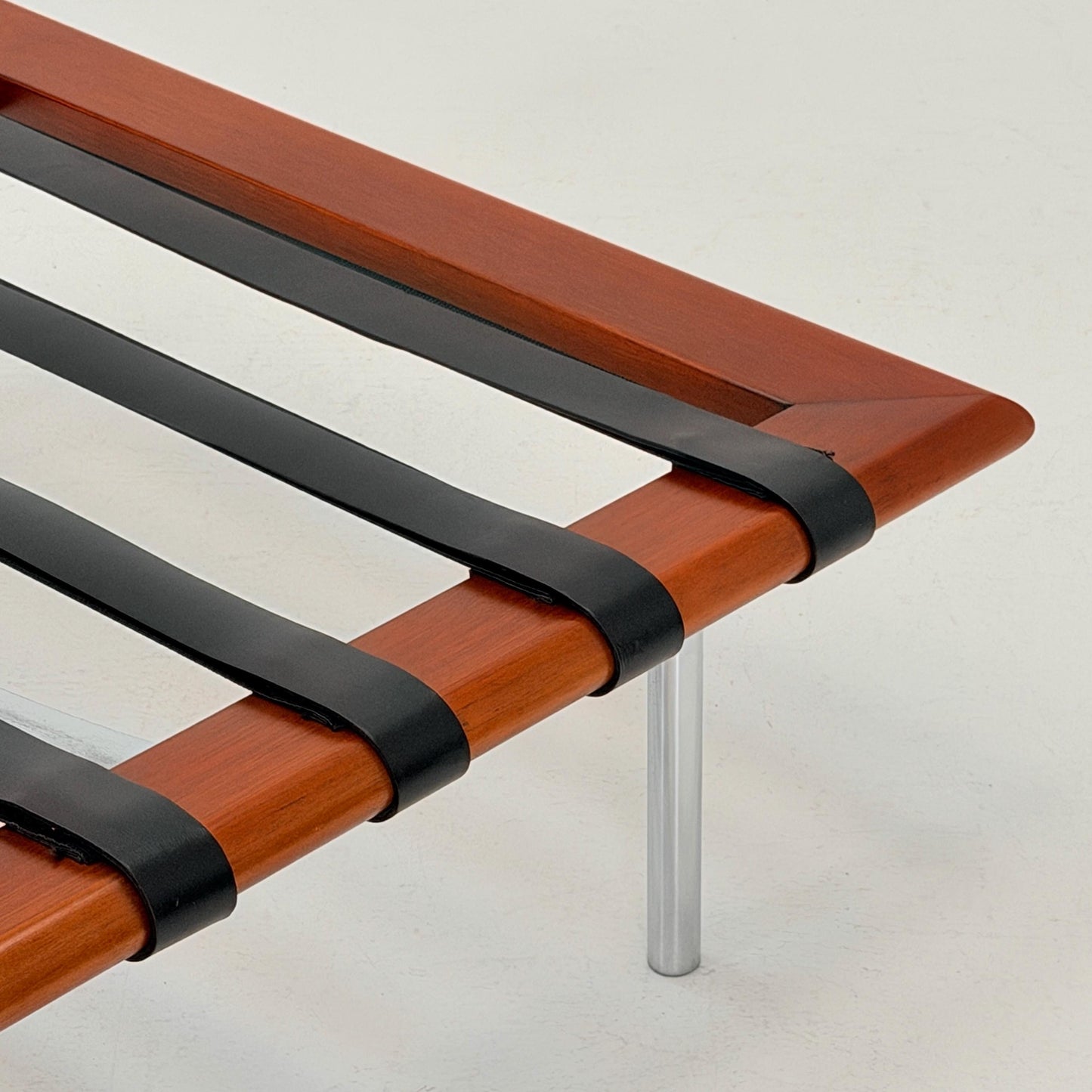 Rare Barcelona Daybed by Ludwig Mies van der Rohe for Knoll International, 1980s