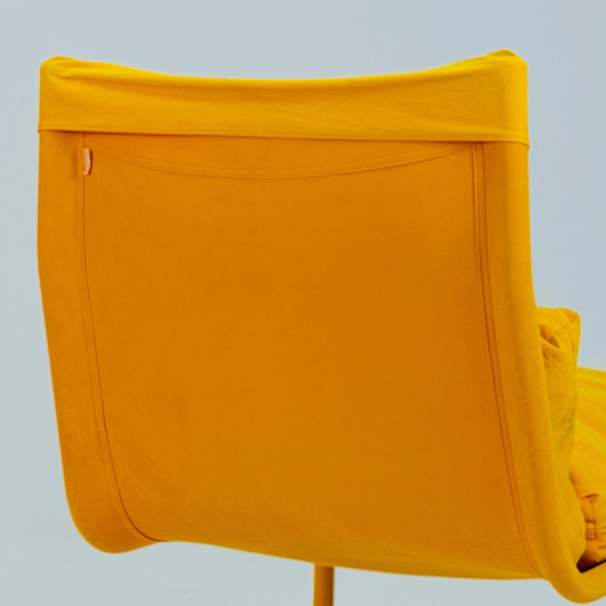 1 of 2 Space age yellow Stuns lounge chairs by Jan Dranger & Johan Huldt for Innovator Sweden 1970s