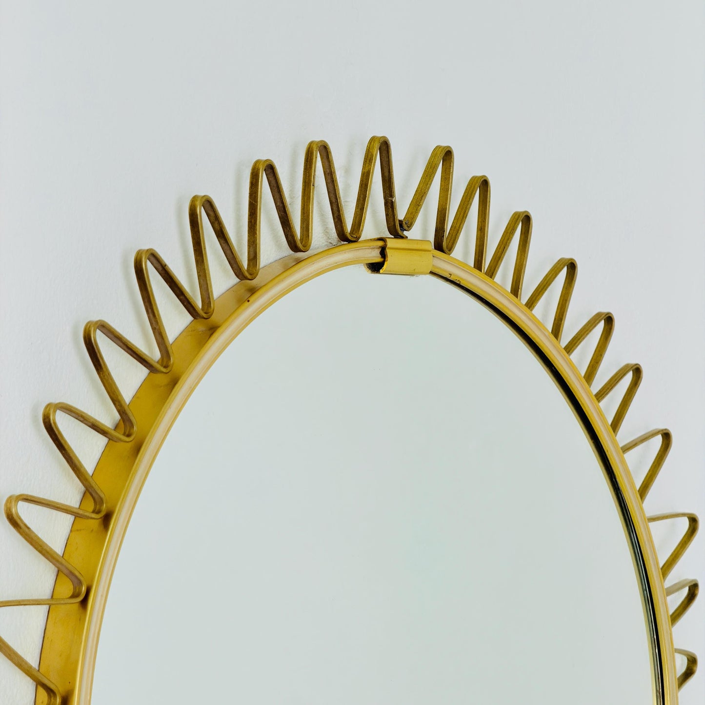 Mid-Century Modern Sunburst Wall Mirror, Germany 1960s