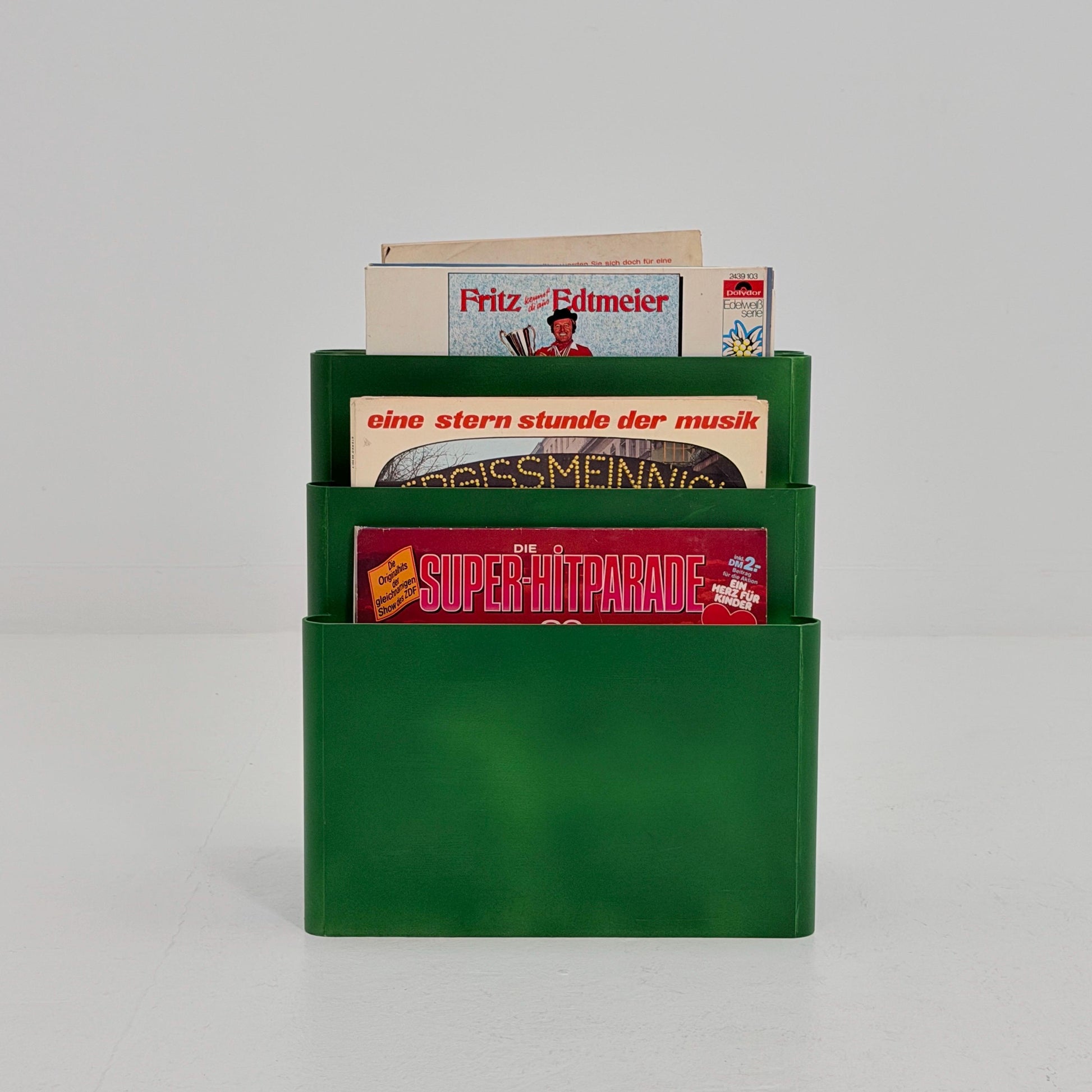 Rare Giotto Stoppino Magazine Rack for Kartell Model 4675, Italy 1972