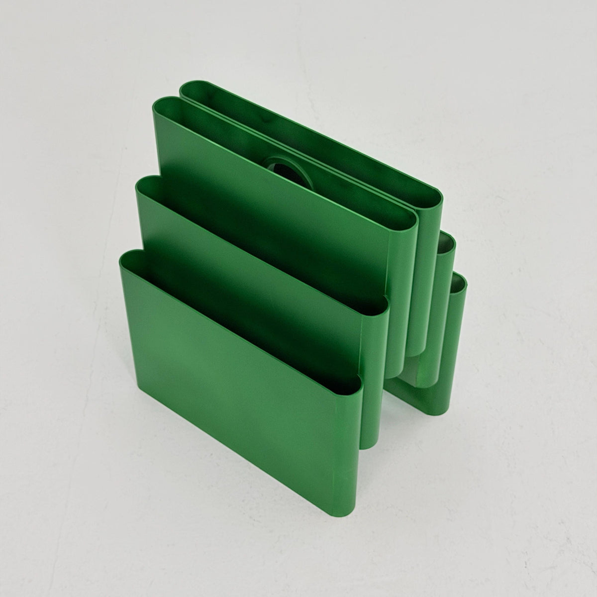 Rare Giotto Stoppino Magazine Rack for Kartell Model 4675, Italy 1972