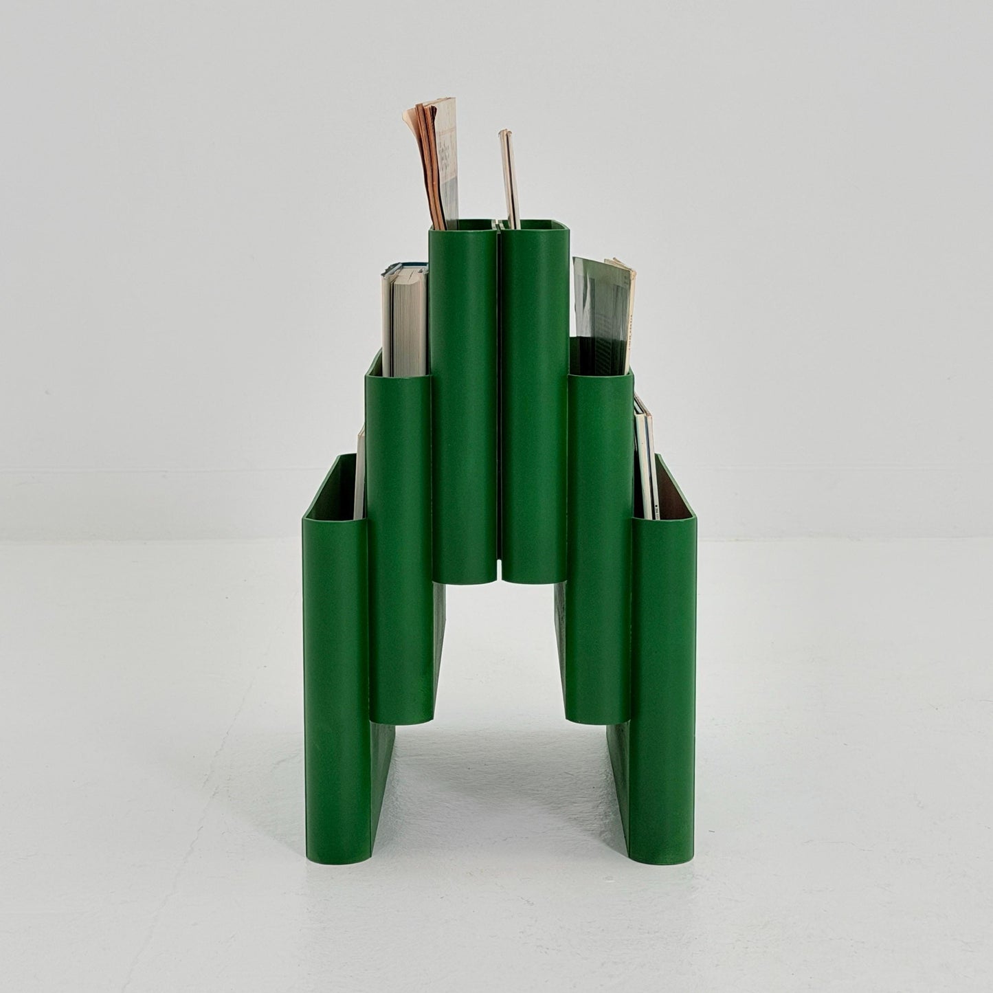 Rare Giotto Stoppino Magazine Rack for Kartell Model 4675, Italy 1972