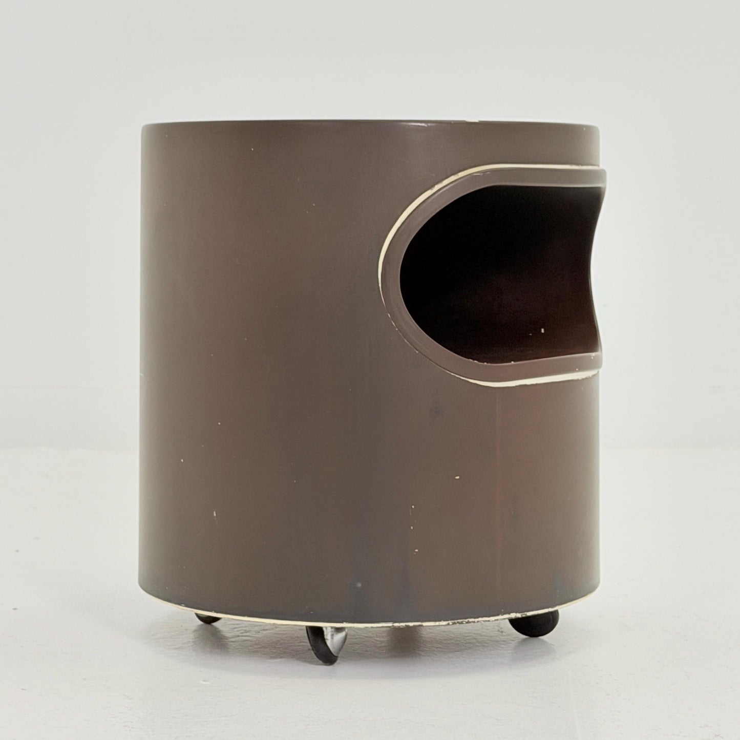 Mid century Space Age Artemide Giano Vano Side Table by Emma Gismondi Schweinberger 1970s Italy