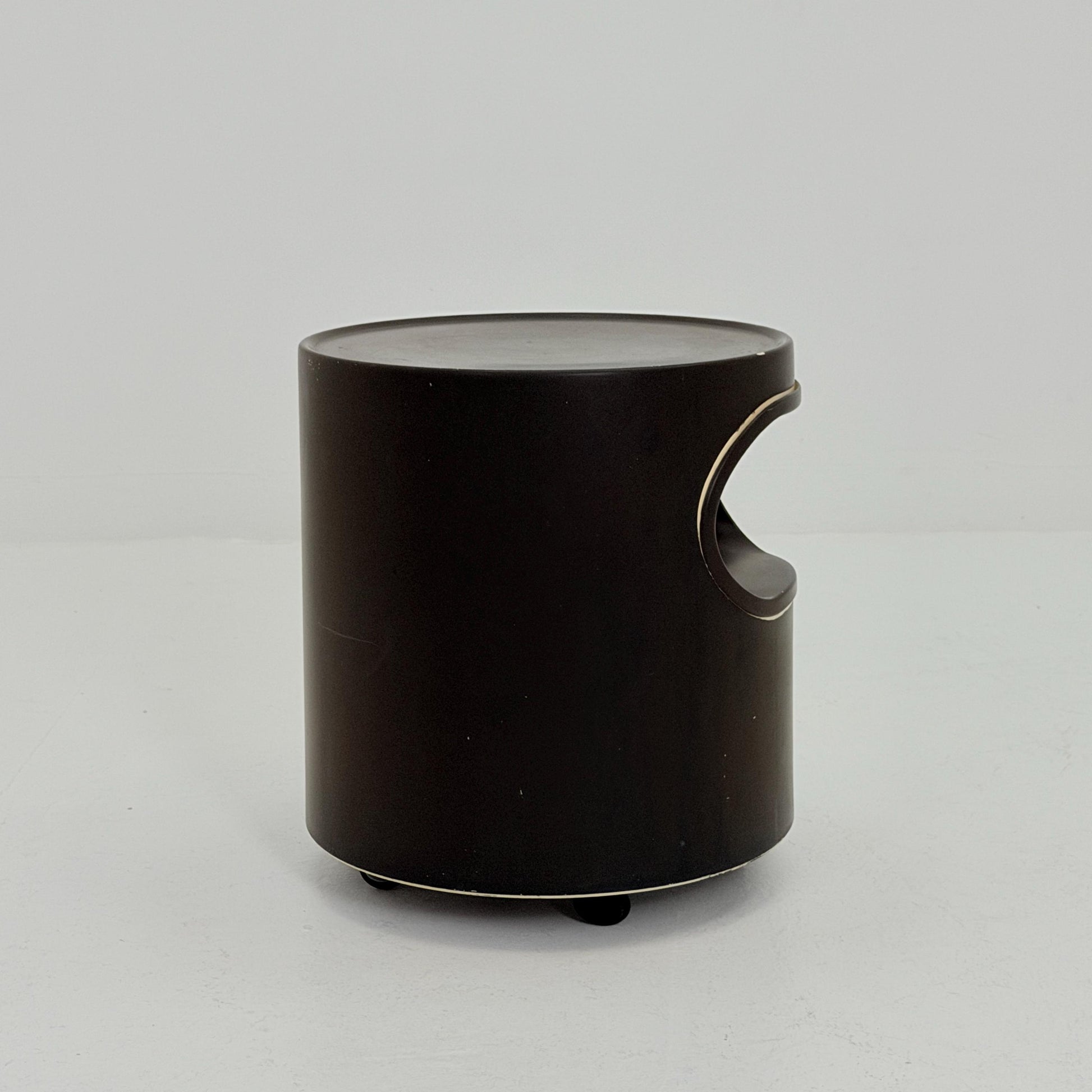 Mid century Space Age Artemide Giano Vano Side Table by Emma Gismondi Schweinberger 1970s Italy