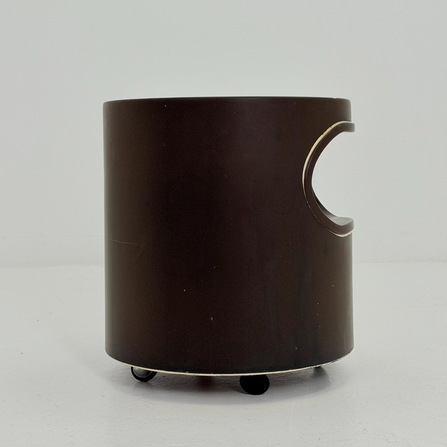 Mid century Space Age Artemide Giano Vano Side Table by Emma Gismondi Schweinberger 1970s Italy