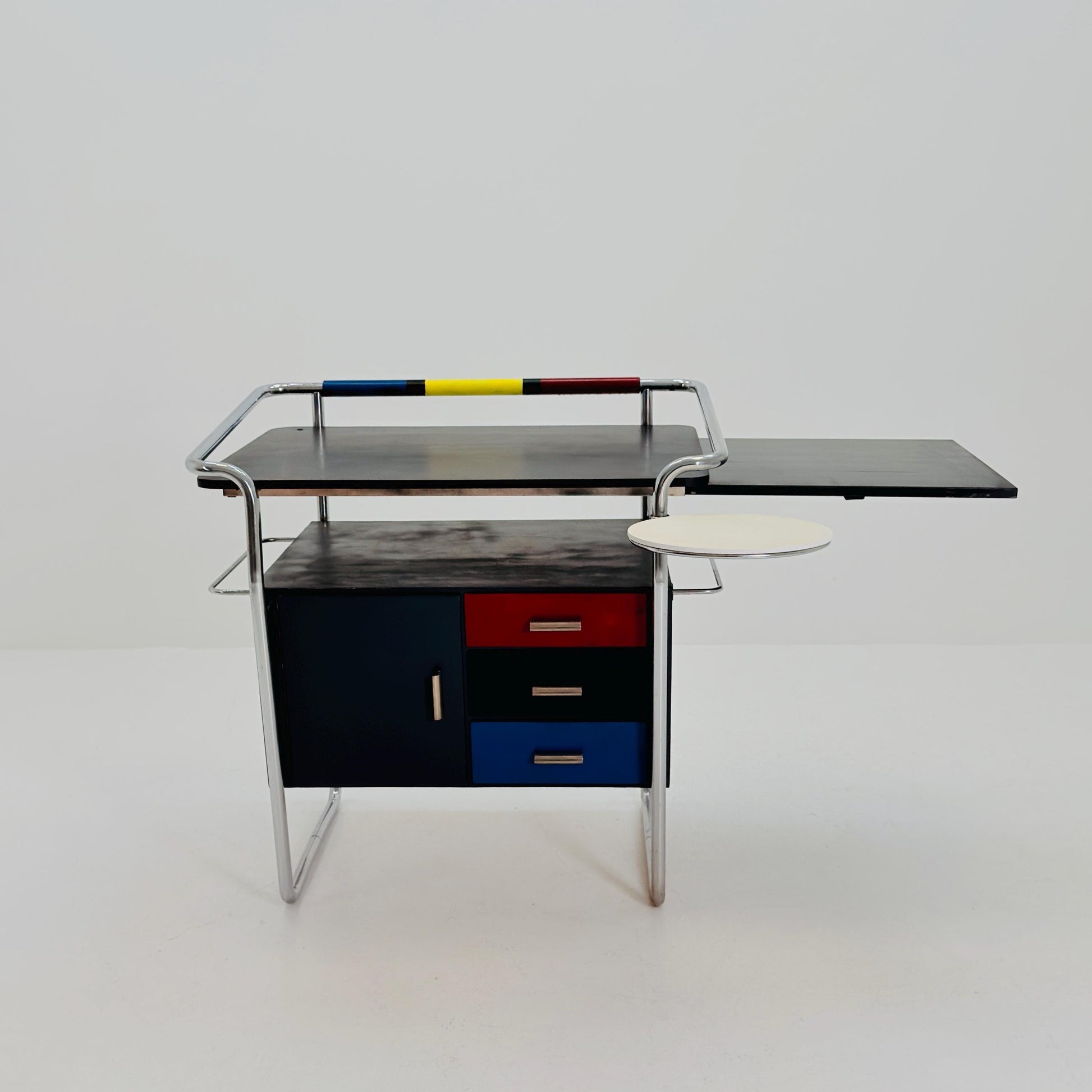 Mid century Rare Bauhaus Secretary Desk Germany 1980s
