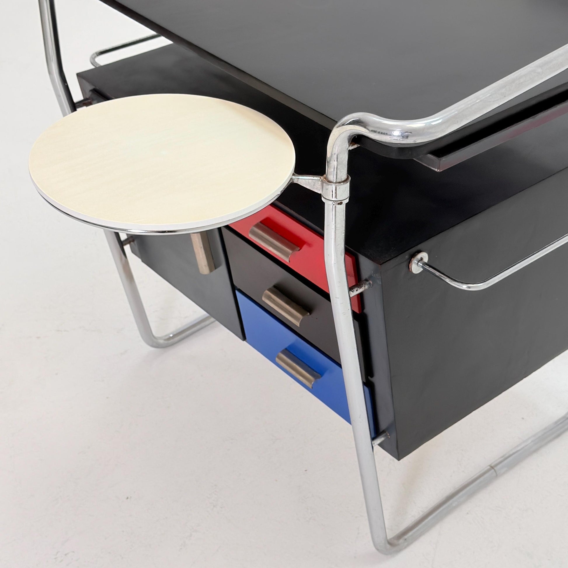 Mid century Rare Bauhaus Secretary Desk Germany 1980s