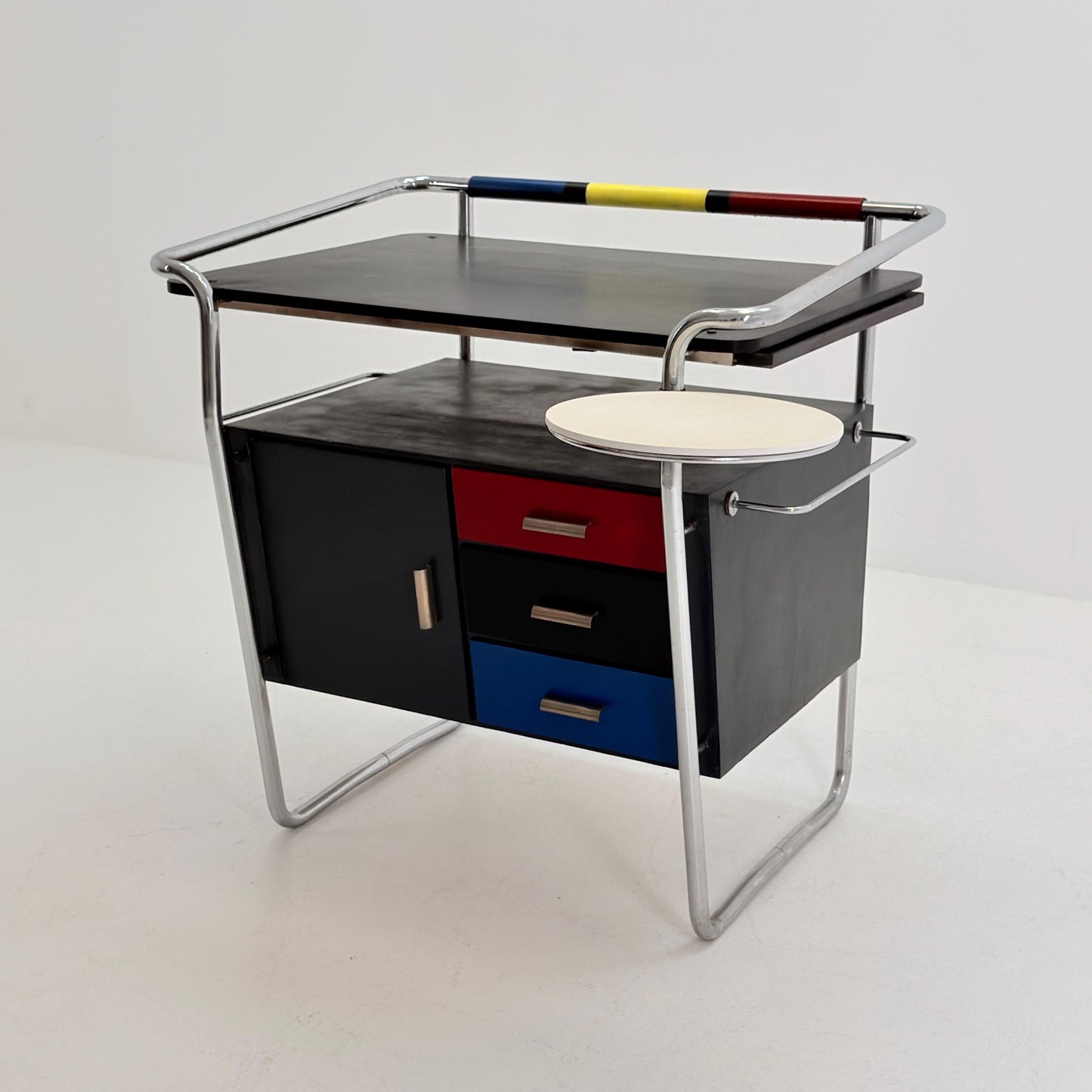 Mid century Rare Bauhaus Secretary Desk Germany 1980s