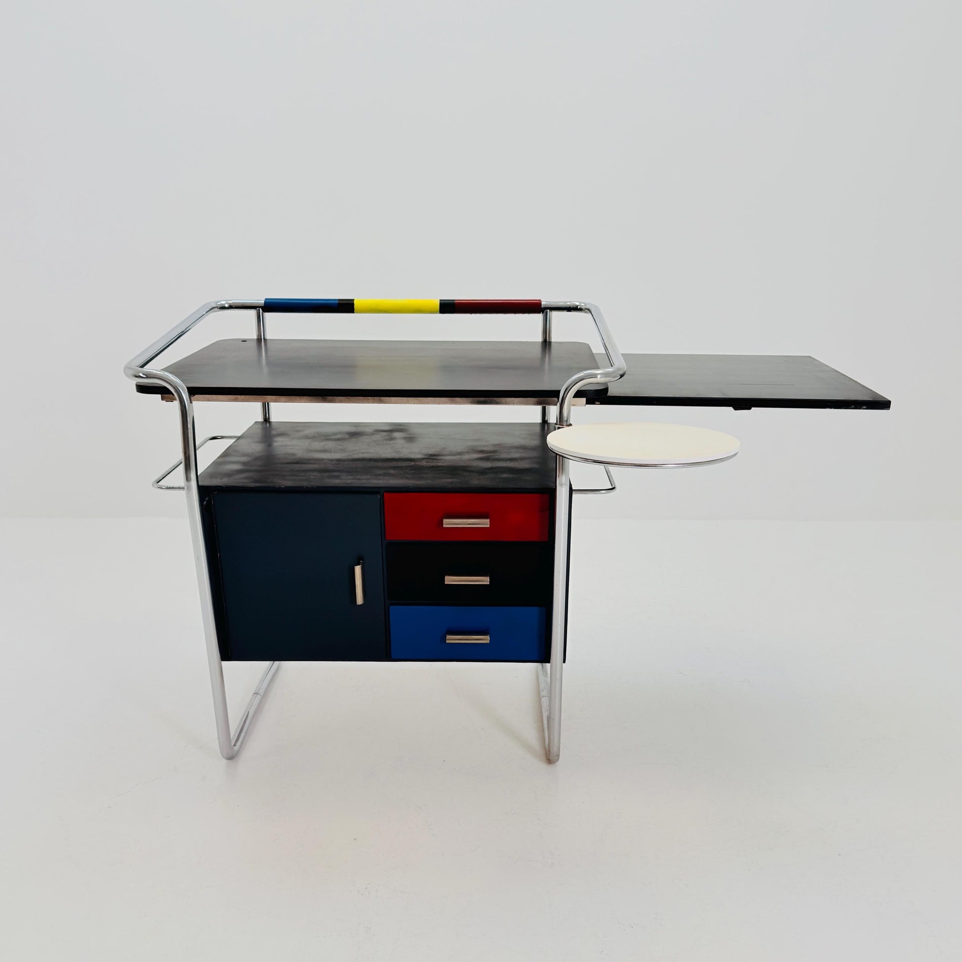 Mid century Rare Bauhaus Secretary Desk Germany 1980s