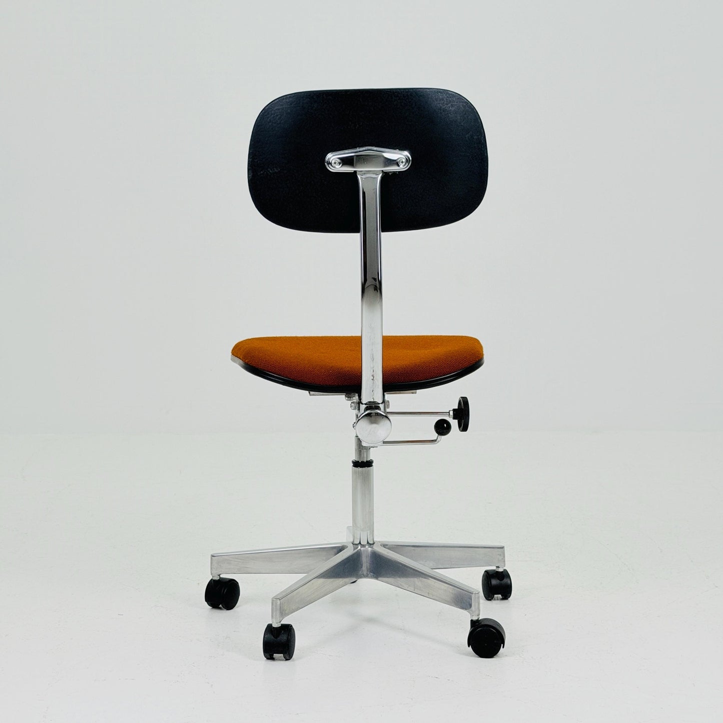 Mid century Space age swivel office chair by neudörfler Germany 1970s