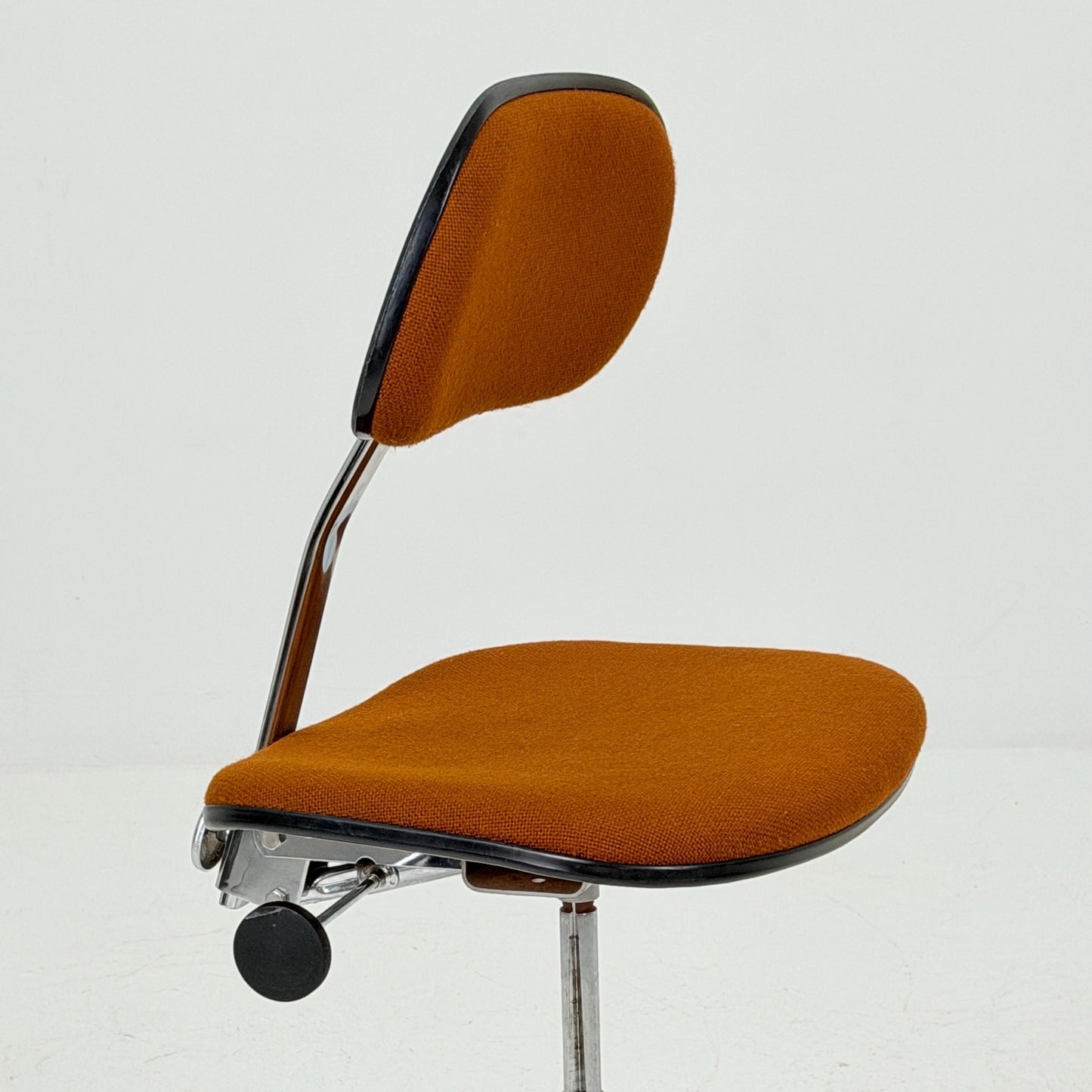 Mid century Space age swivel office chair by neudörfler Germany 1970s