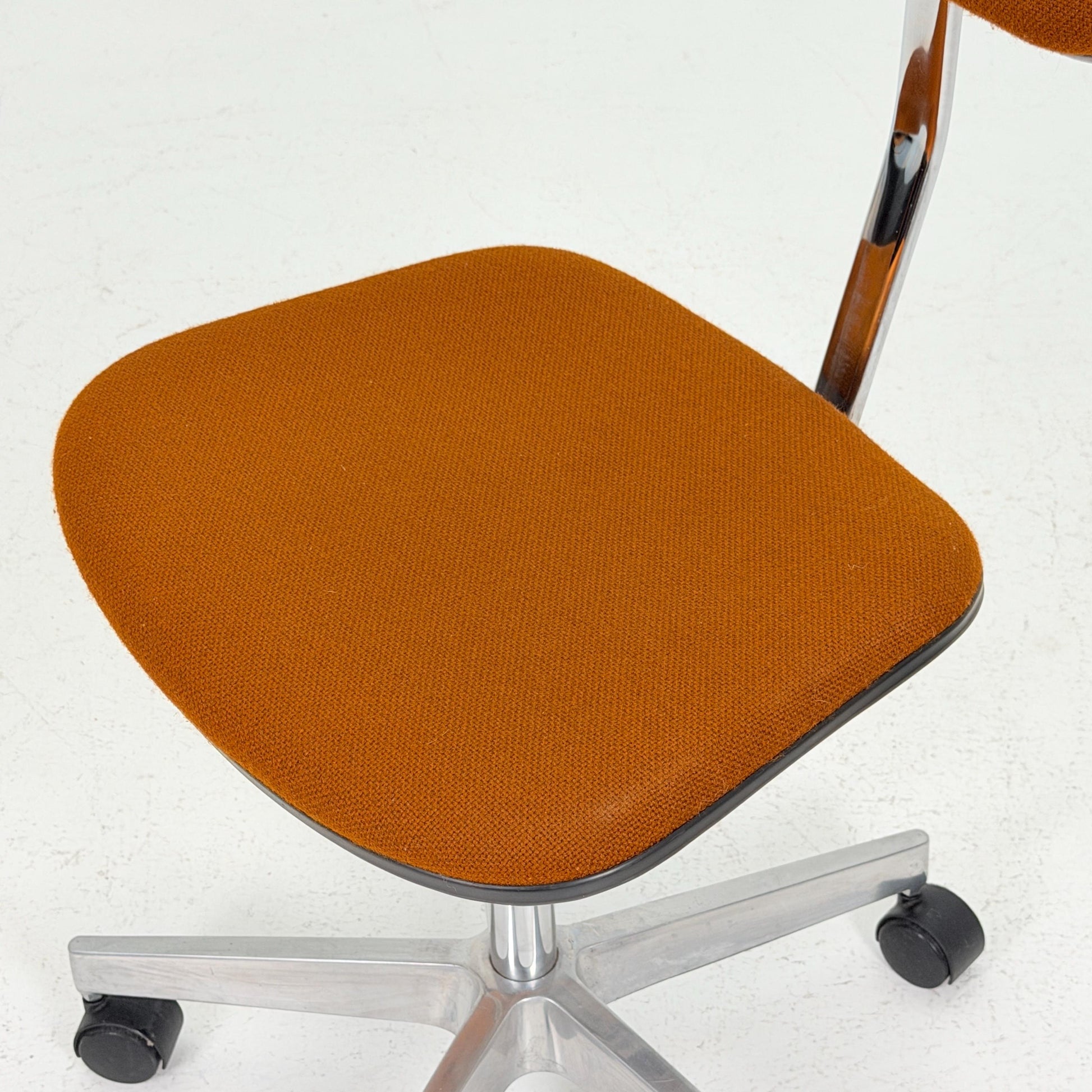 Mid century Space age swivel office chair by neudörfler Germany 1970s