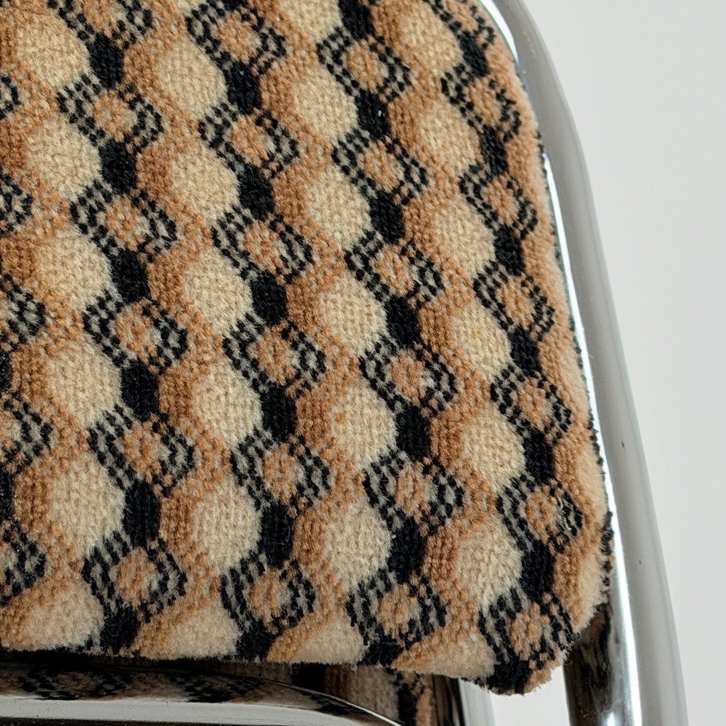 set of 4 mid century Bauhaus dining chairs by 1980s Germany