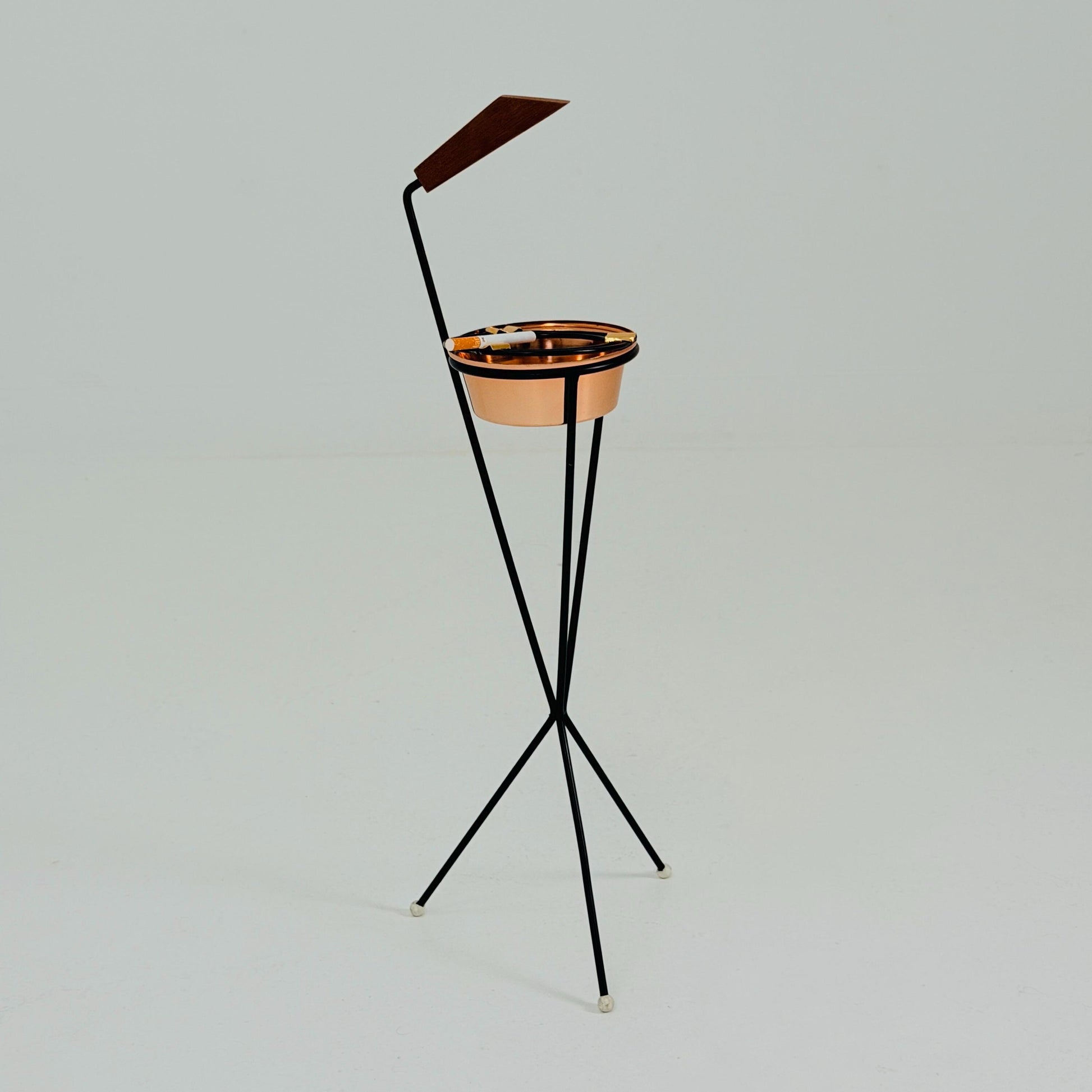Rare Mid-Century German Tripod Sputnik Ashtray 1960s Germany