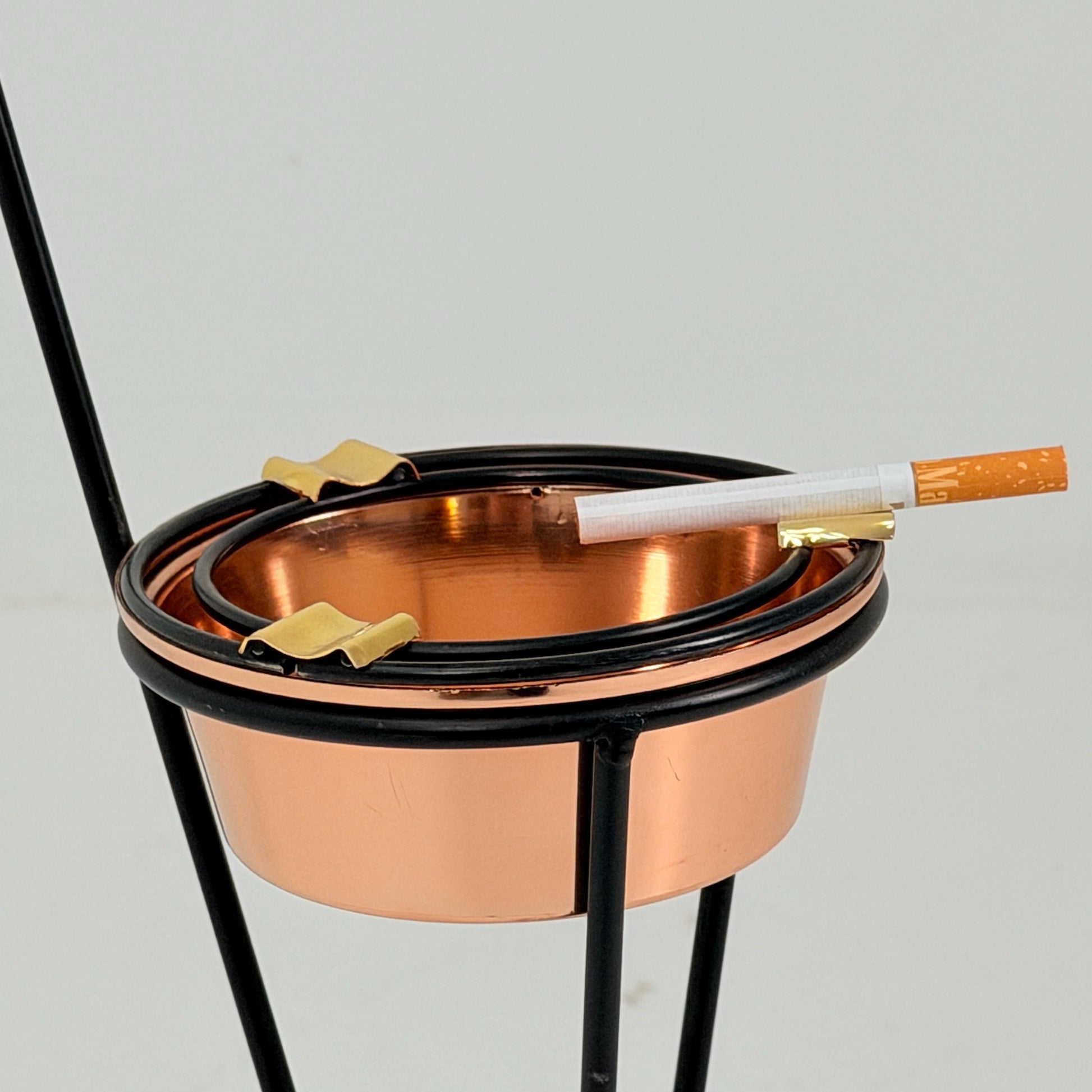 Rare Mid-Century German Tripod Sputnik Ashtray 1960s Germany