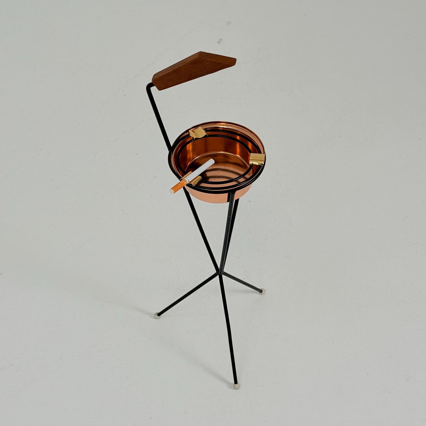 Rare Mid-Century German Tripod Sputnik Ashtray 1960s Germany