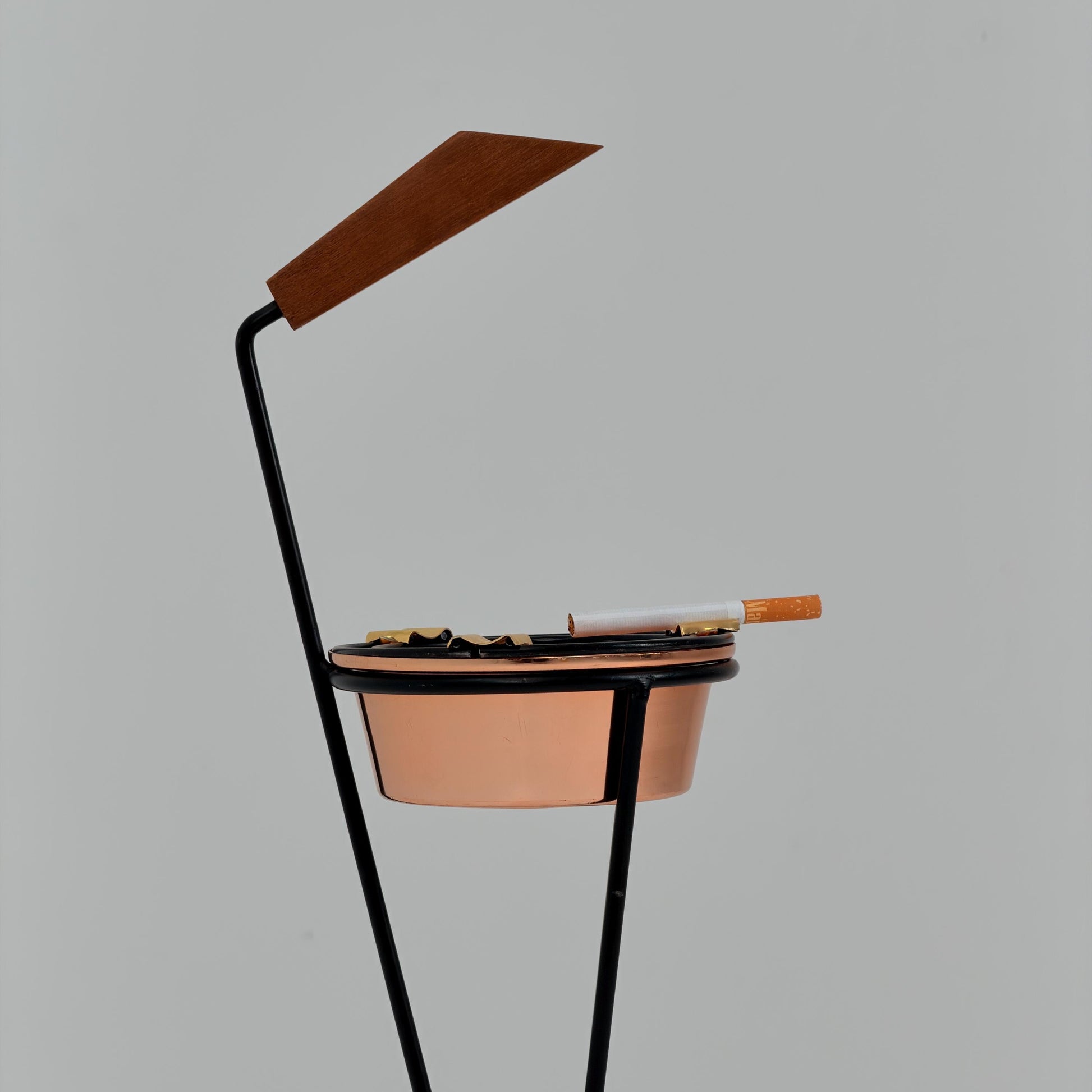 Rare Mid-Century German Tripod Sputnik Ashtray 1960s Germany