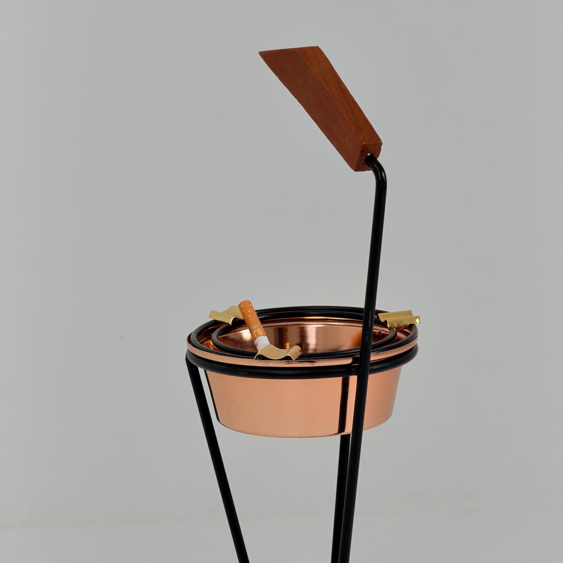 Rare Mid-Century German Tripod Sputnik Ashtray 1960s Germany