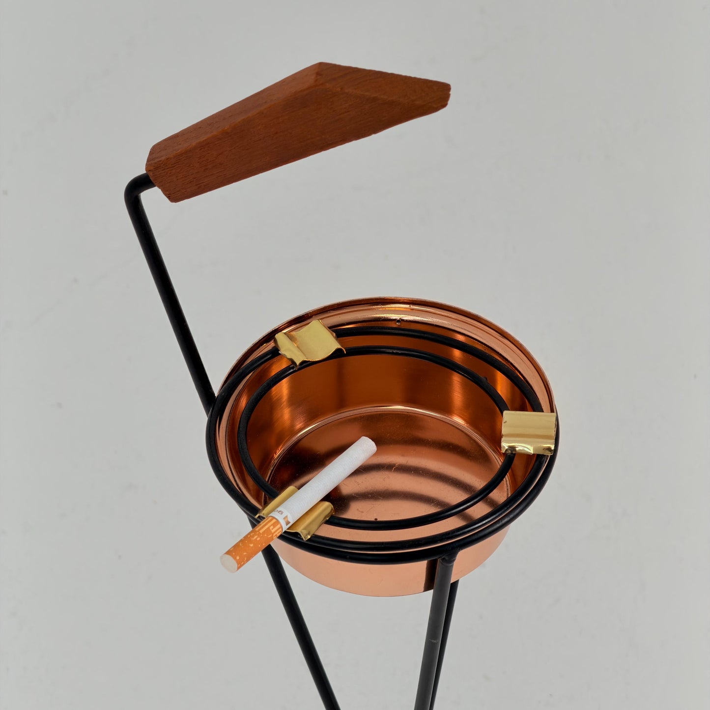 Rare Mid-Century German Tripod Sputnik Ashtray 1960s Germany