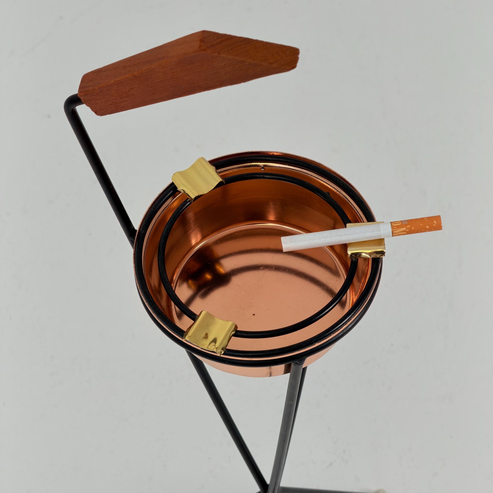 Rare Mid-Century German Tripod Sputnik Ashtray 1960s Germany