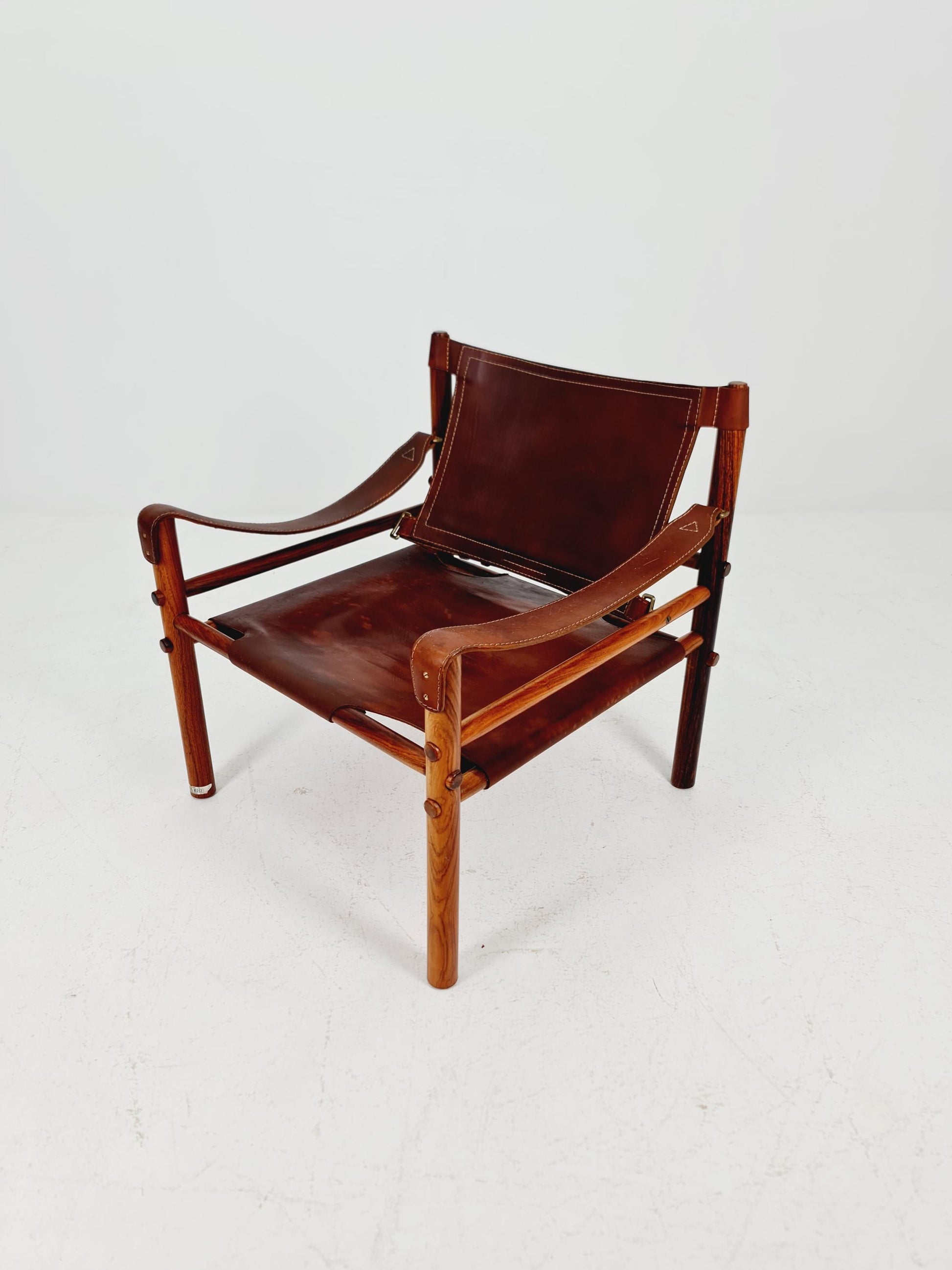 Rare Mid-century vintage Danish Lounge chair, (sirocco) By Arne Norell 1960s
