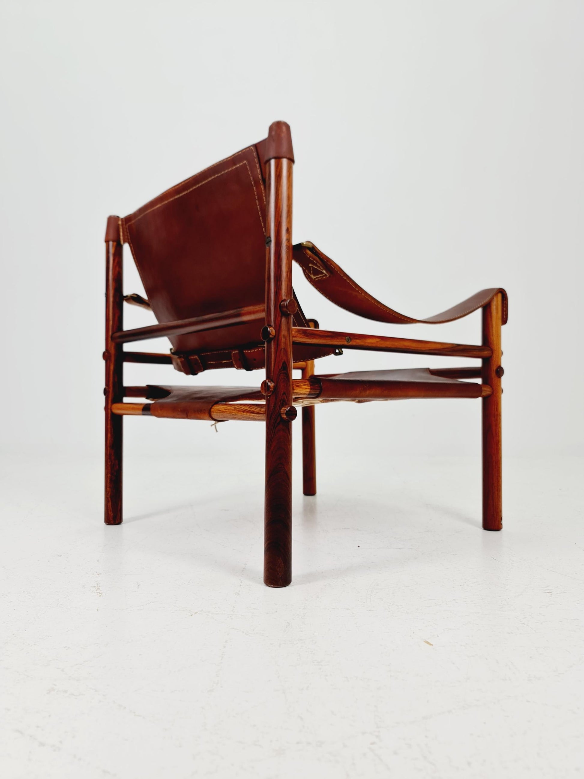 Rare Mid-century vintage Danish Lounge chair, (sirocco) By Arne Norell 1960s