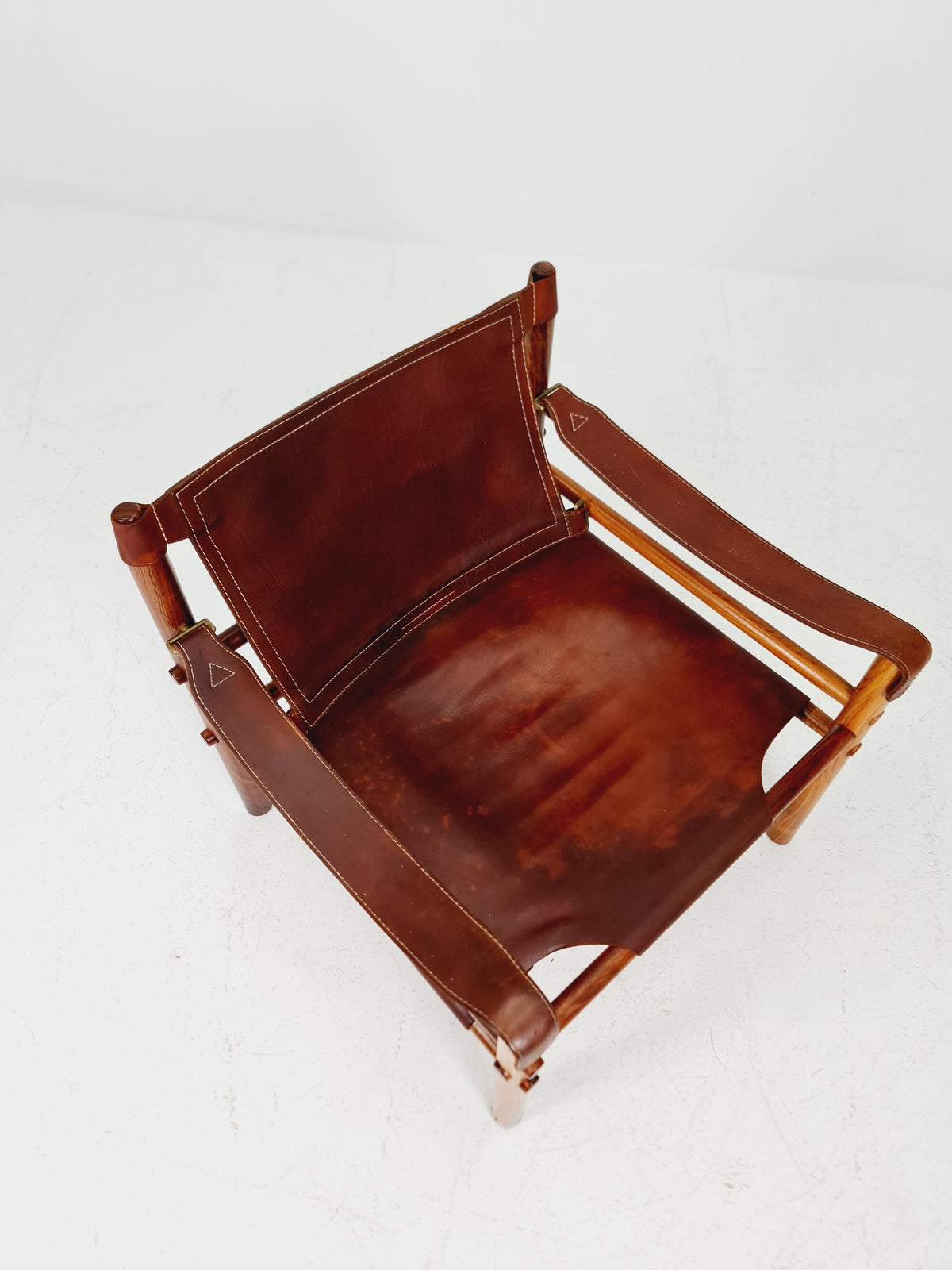 Rare Mid-century vintage Danish Lounge chair, (sirocco) By Arne Norell 1960s