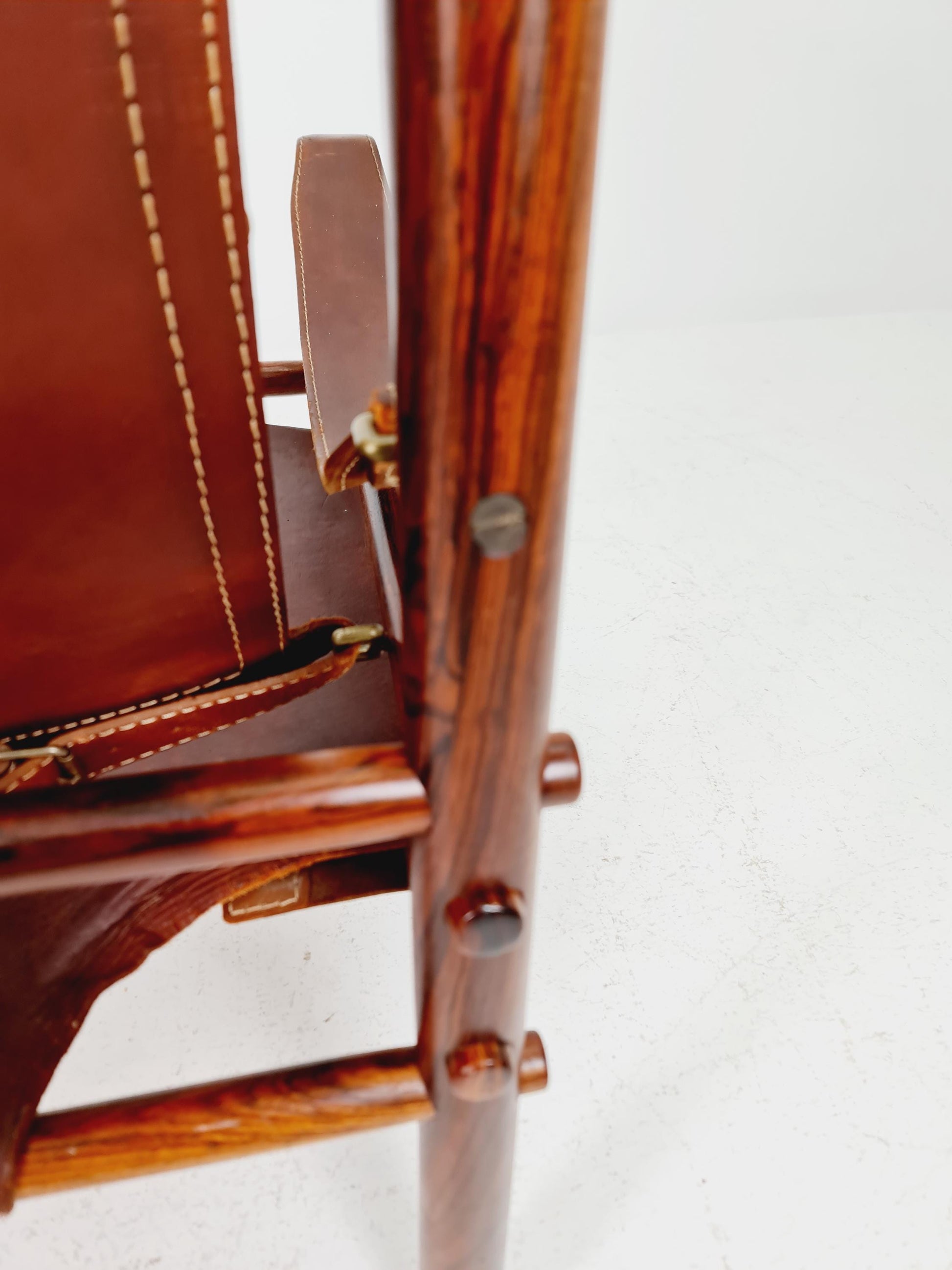 Rare Mid-century vintage Danish Lounge chair, (sirocco) By Arne Norell 1960s
