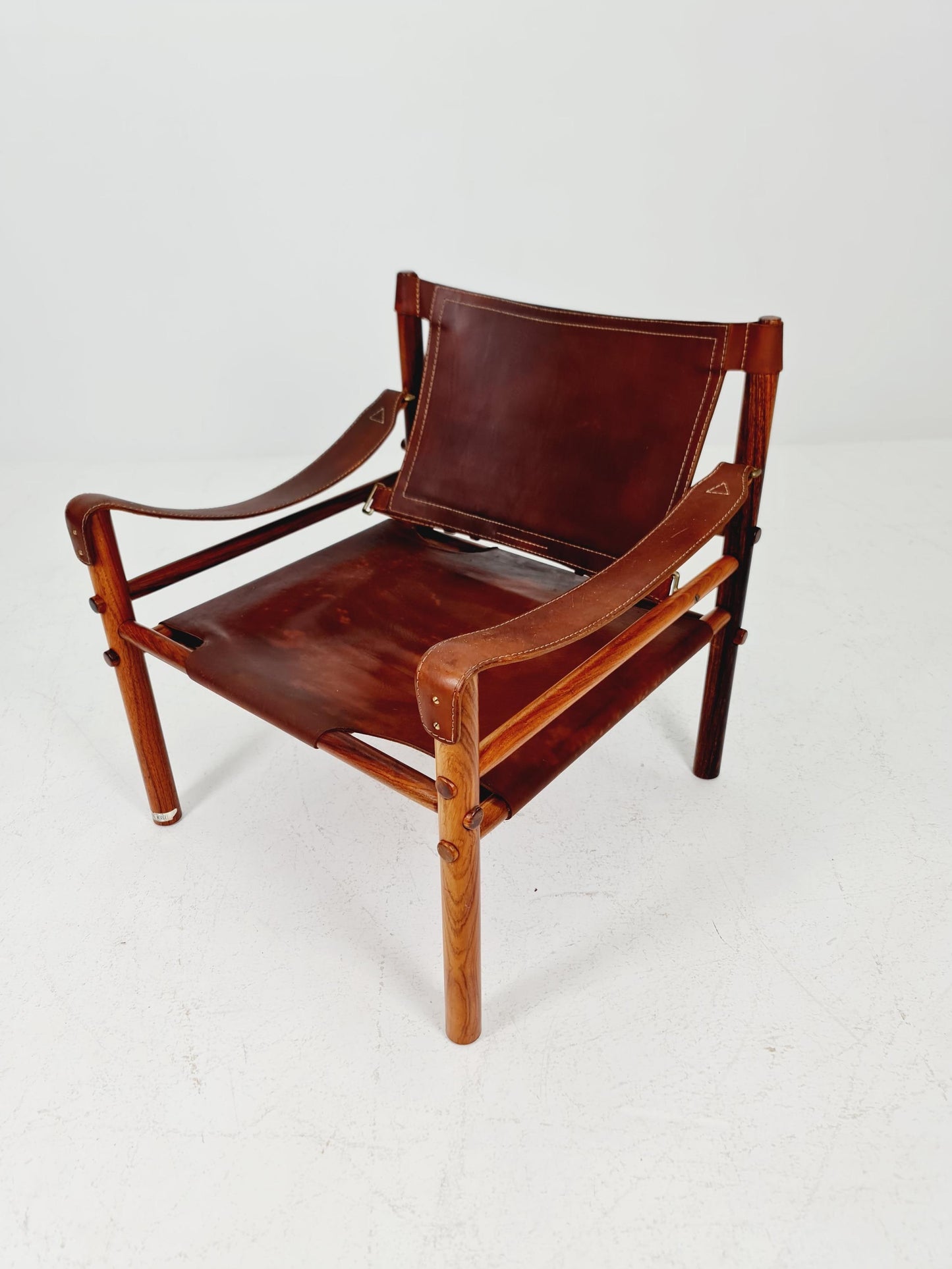 Rare Mid-century vintage Danish Lounge chair, (sirocco) By Arne Norell 1960s