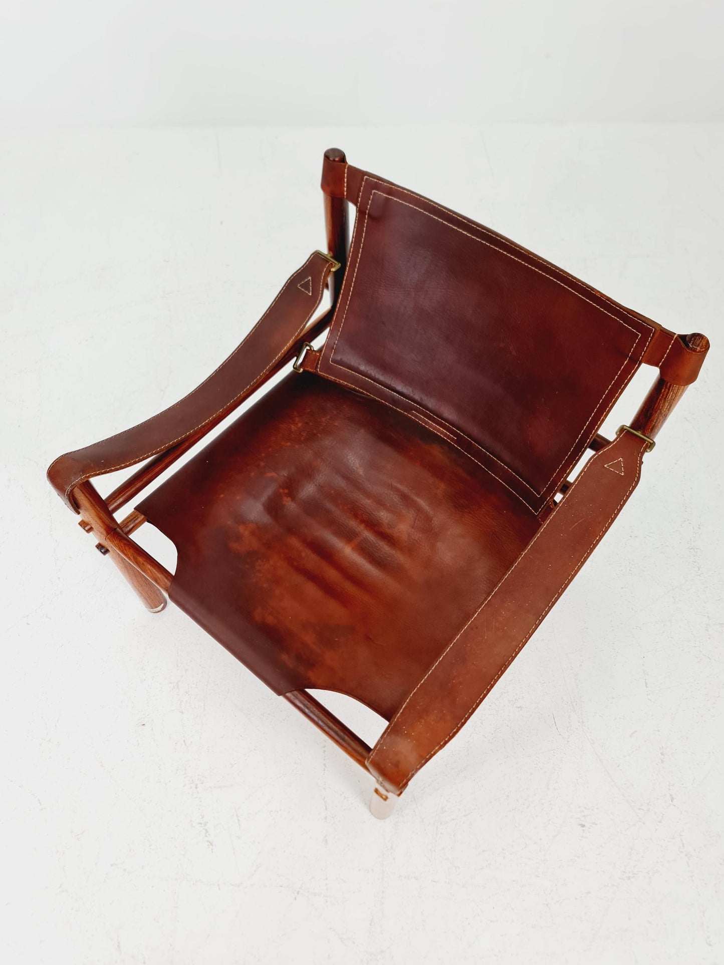 Rare Mid-century vintage Danish Lounge chair, (sirocco) By Arne Norell 1960s