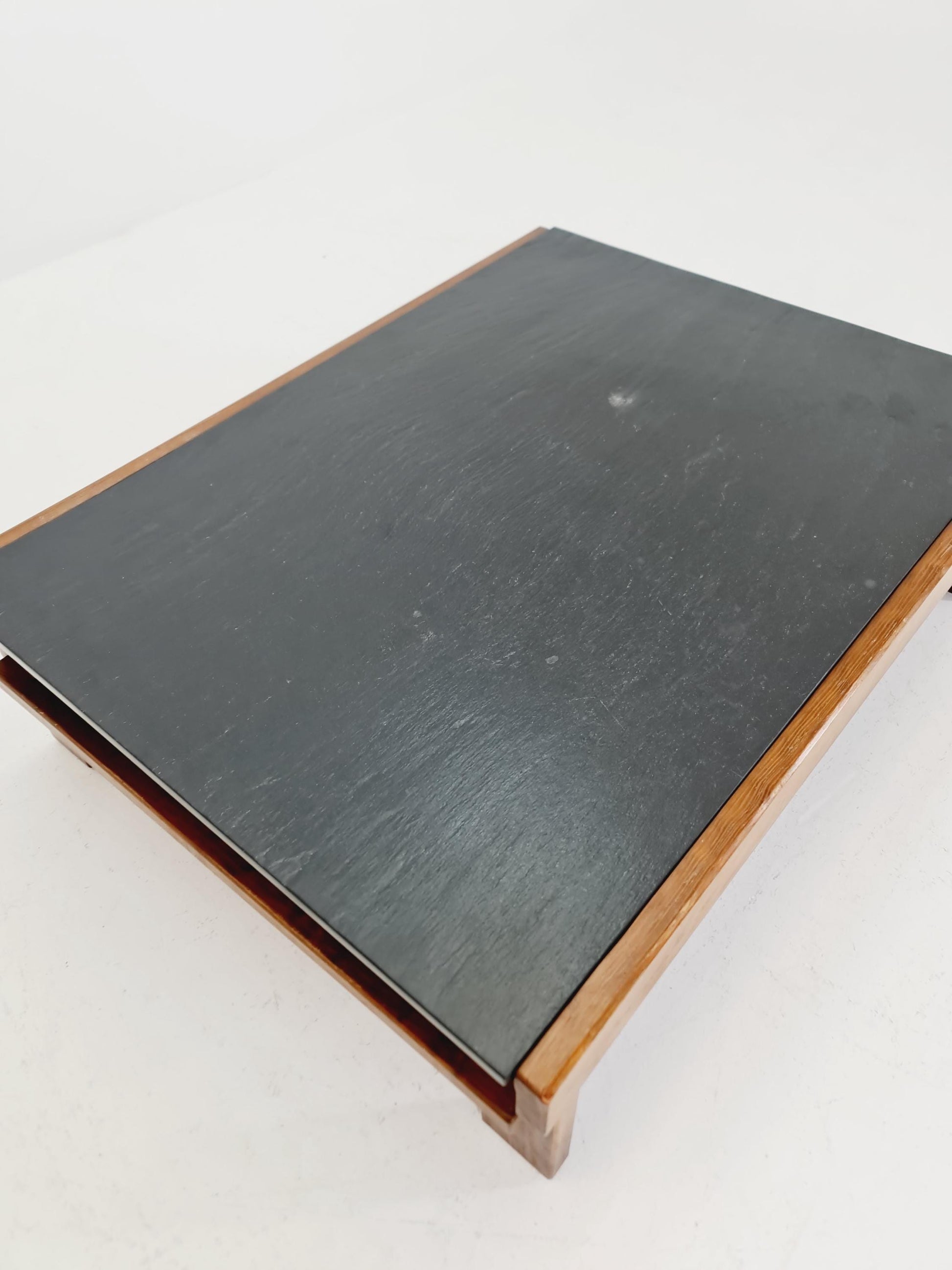 Vintage mid century granite /natural stone coffe table By Carl Straub Germany , 1960s
