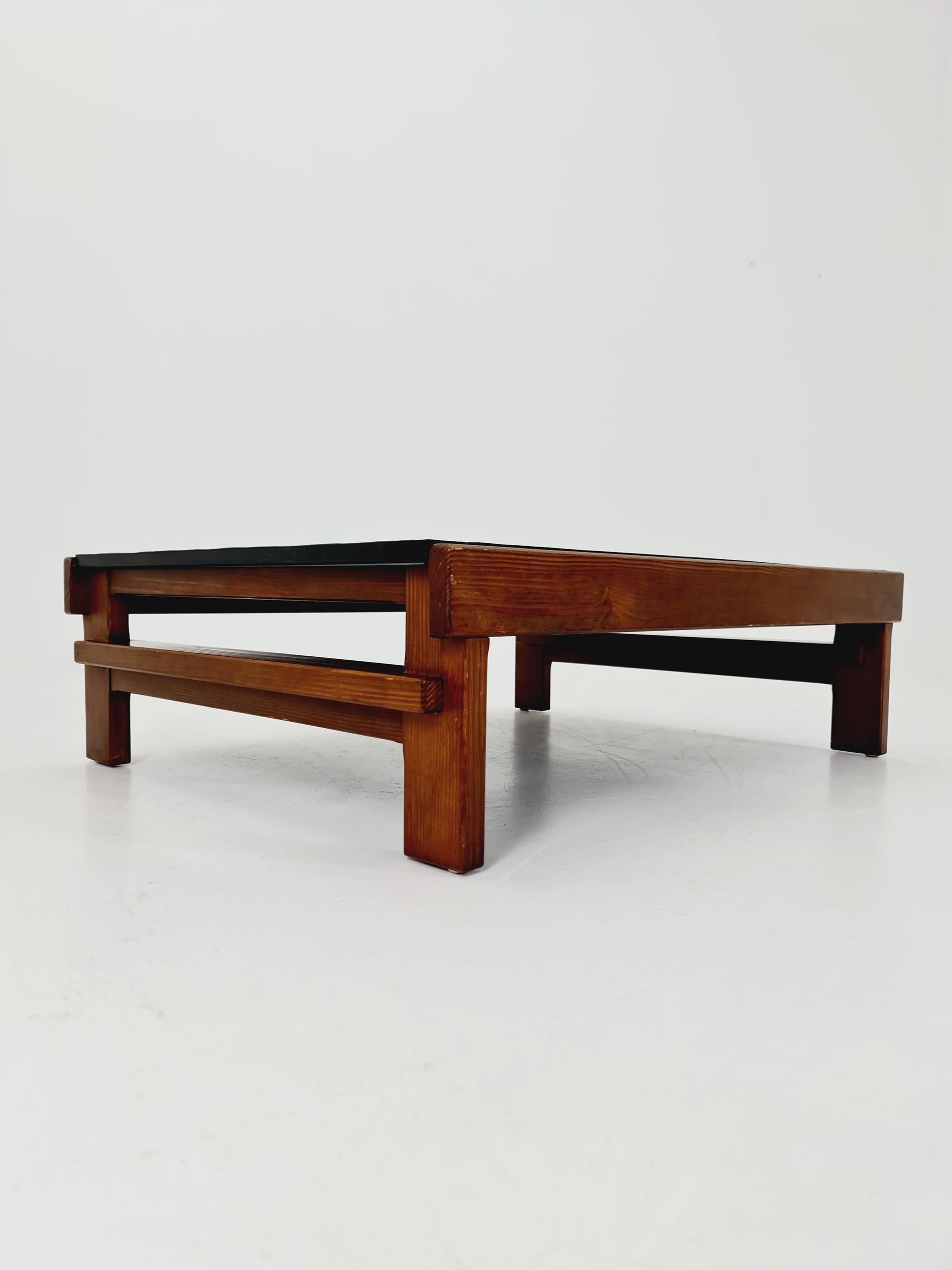 Vintage mid century granite /natural stone coffe table By Carl Straub Germany , 1960s