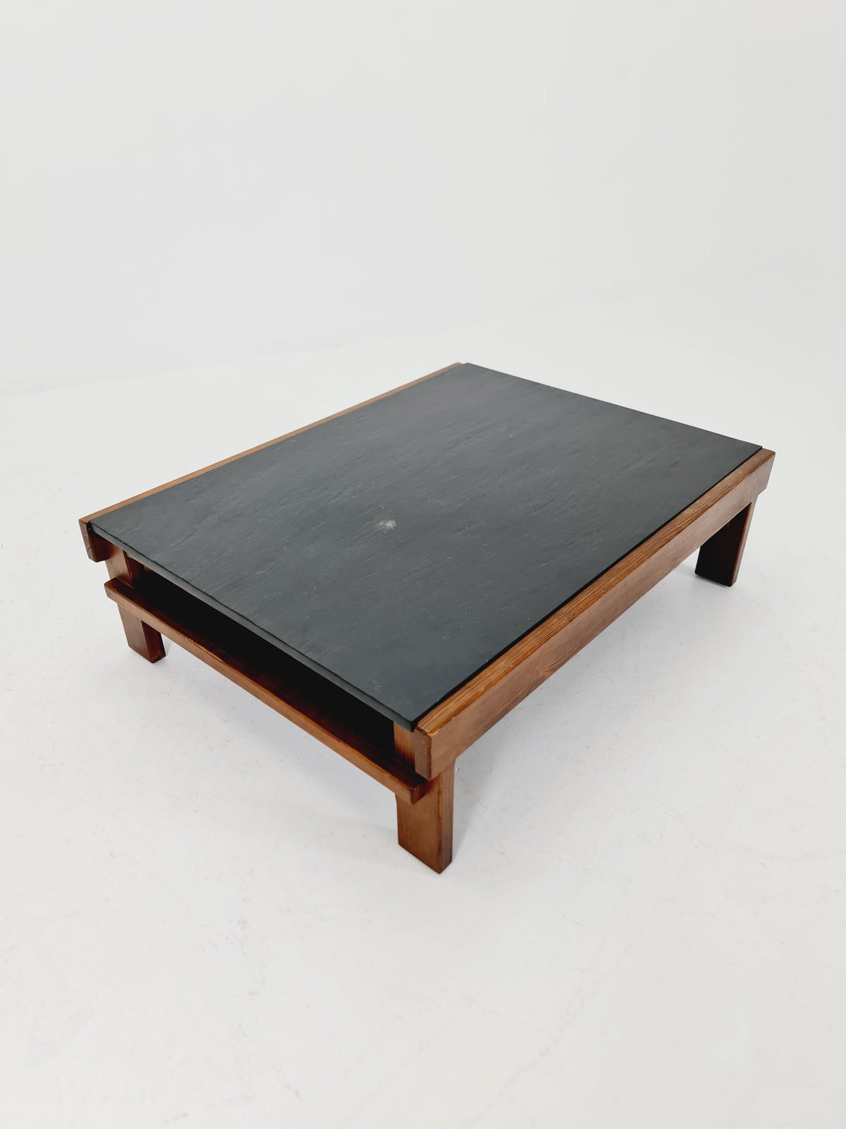 Vintage mid century granite /natural stone coffe table By Carl Straub Germany , 1960s
