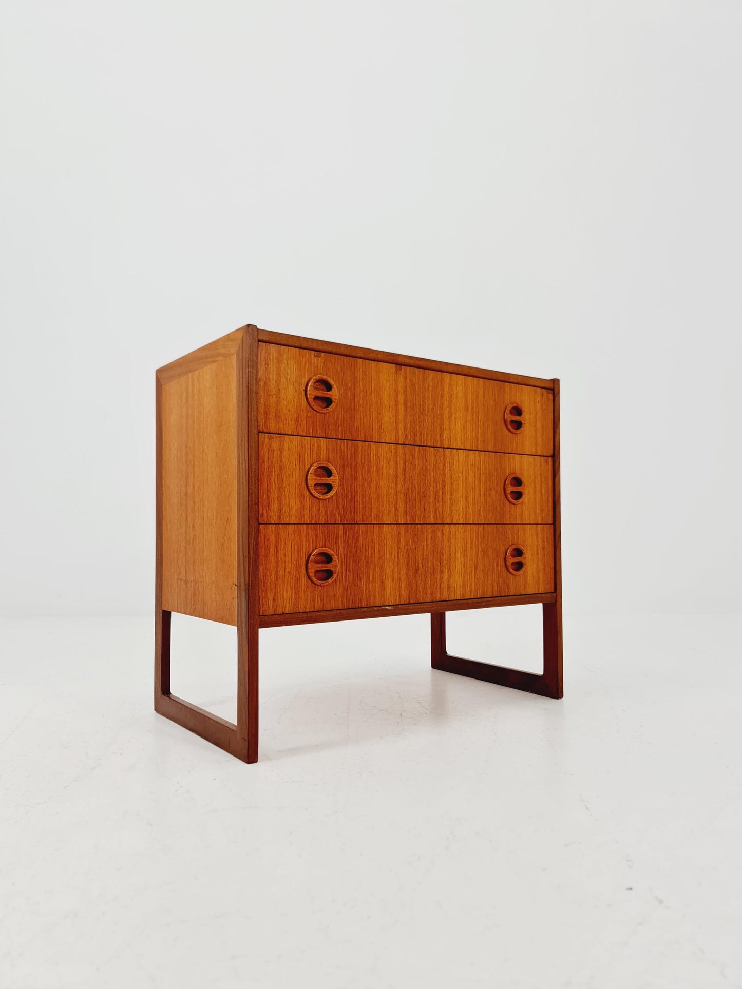 Danish Midcentury teak Chest of drawer , by Arne Wahl Iversen, 1960s