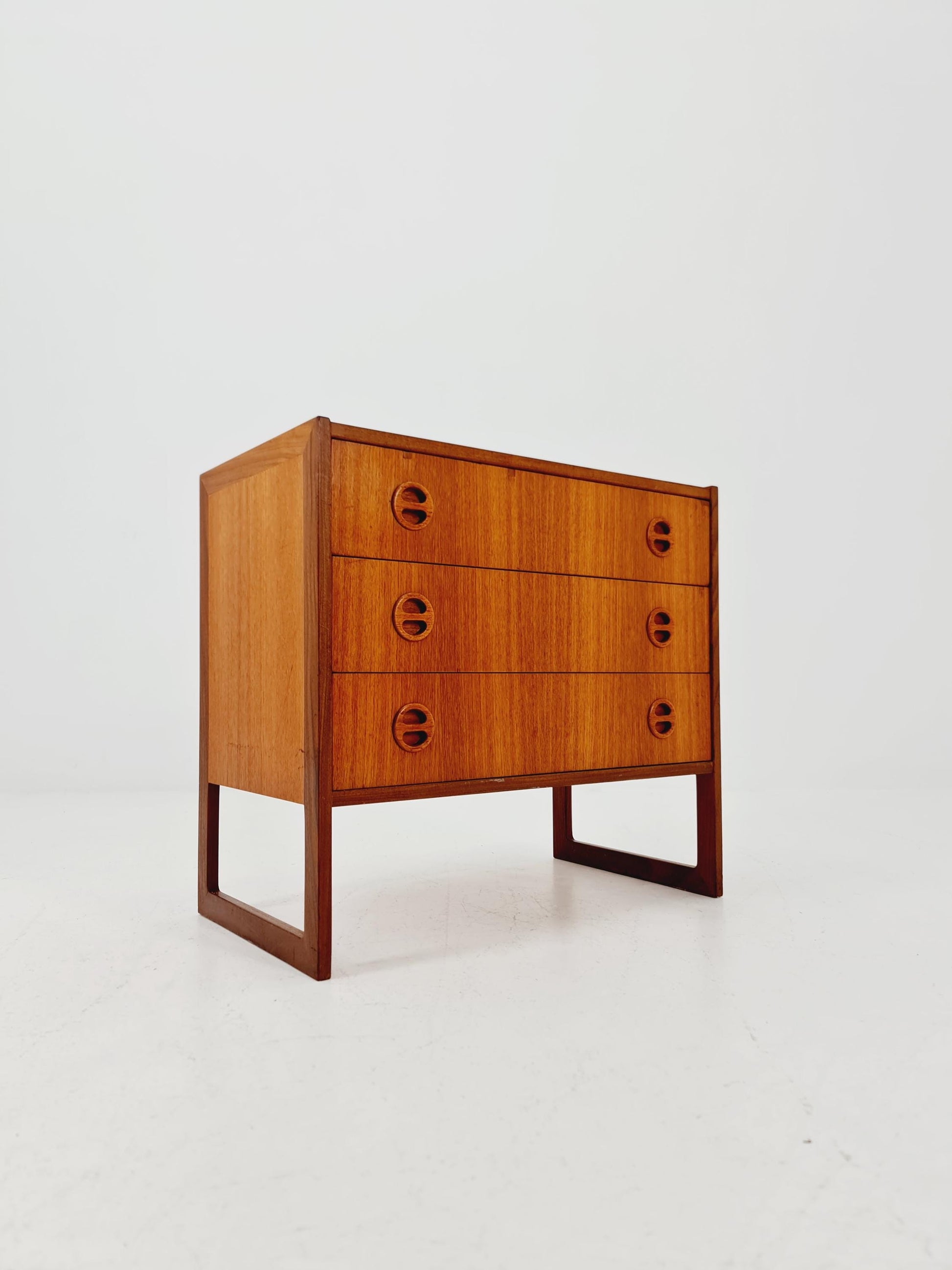 Danish Midcentury teak Chest of drawer , by Arne Wahl Iversen, 1960s