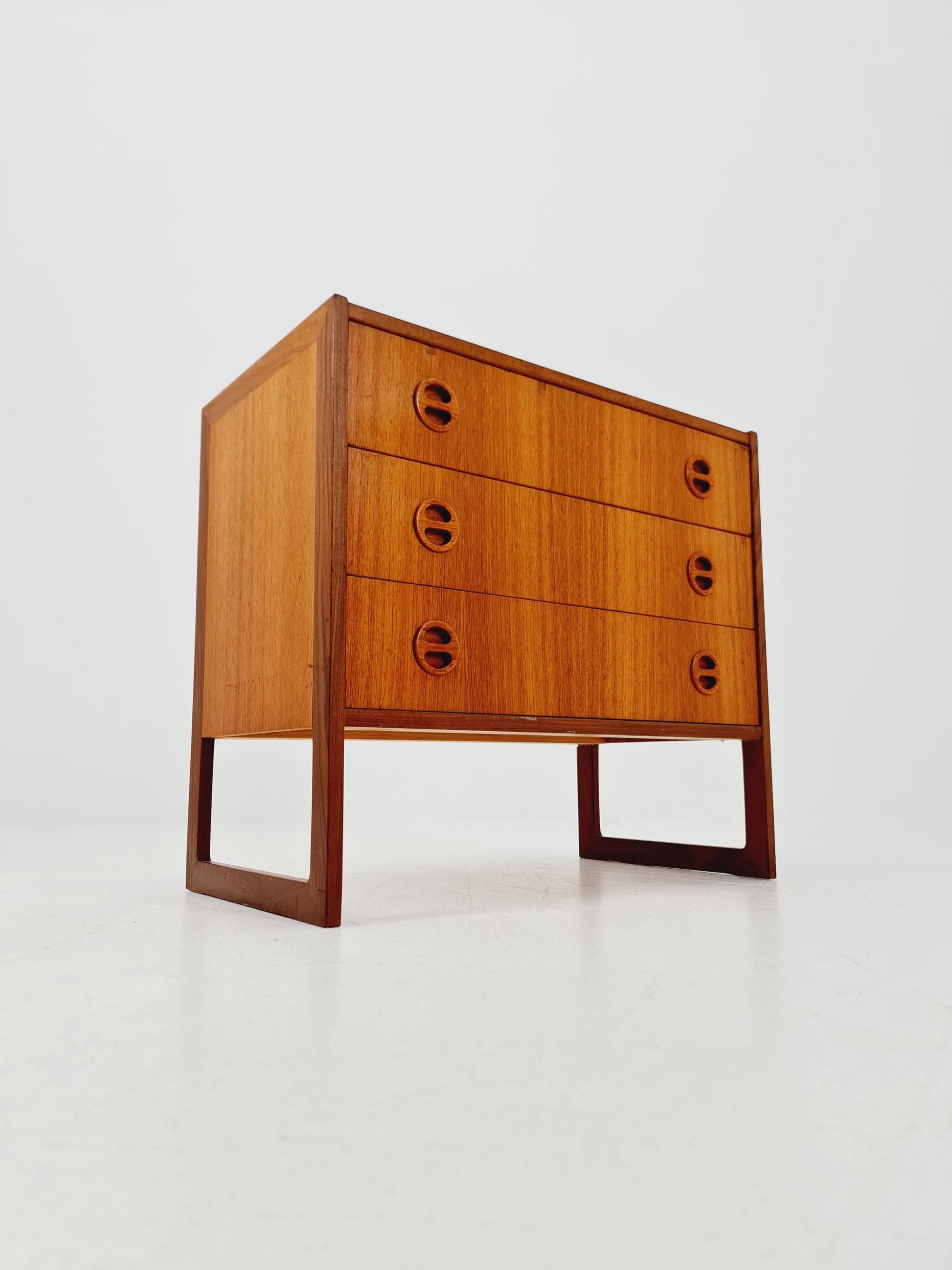 Danish Midcentury teak Chest of drawer , by Arne Wahl Iversen, 1960s