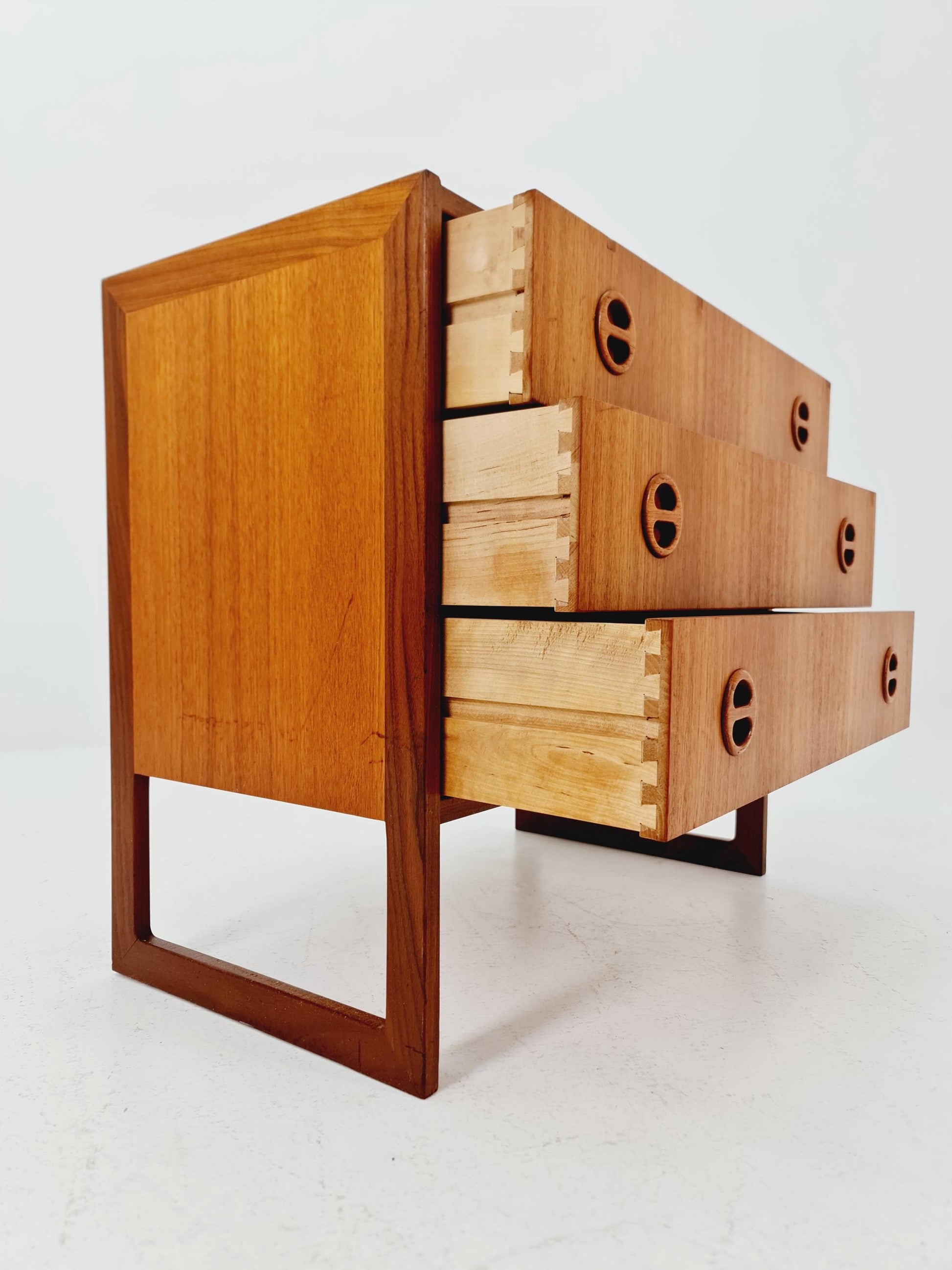 Danish Midcentury teak Chest of drawer , by Arne Wahl Iversen, 1960s