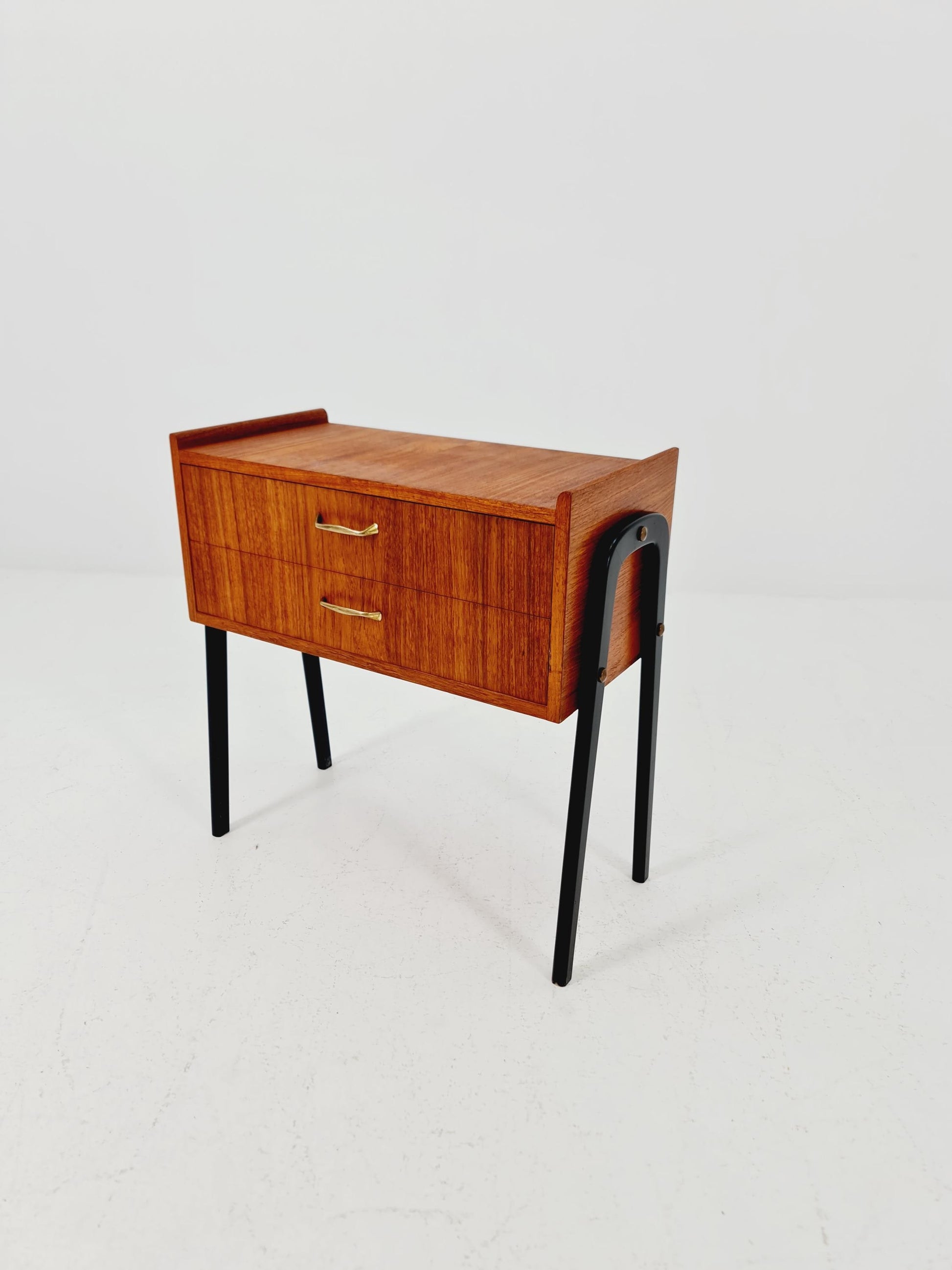 Midcentury Danish teak Side table/ Bedside table, 1960s