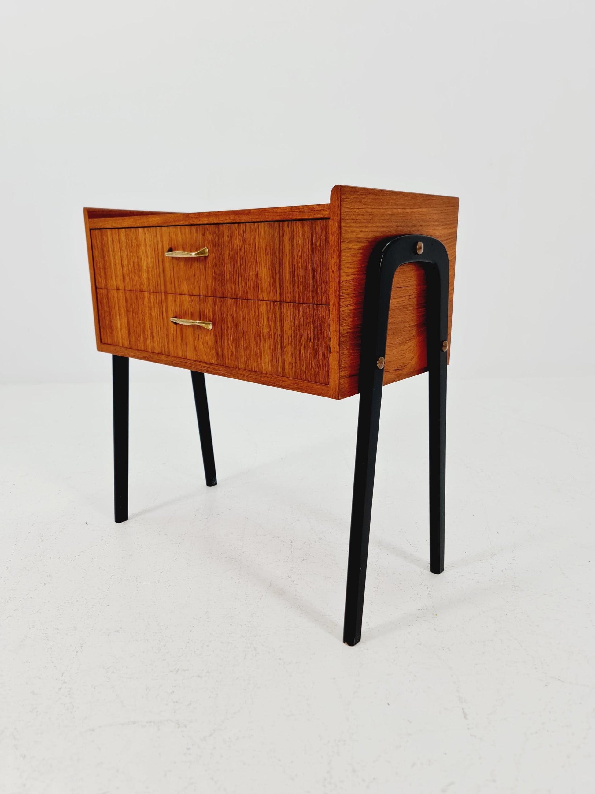 Midcentury Danish teak Side table/ Bedside table, 1960s