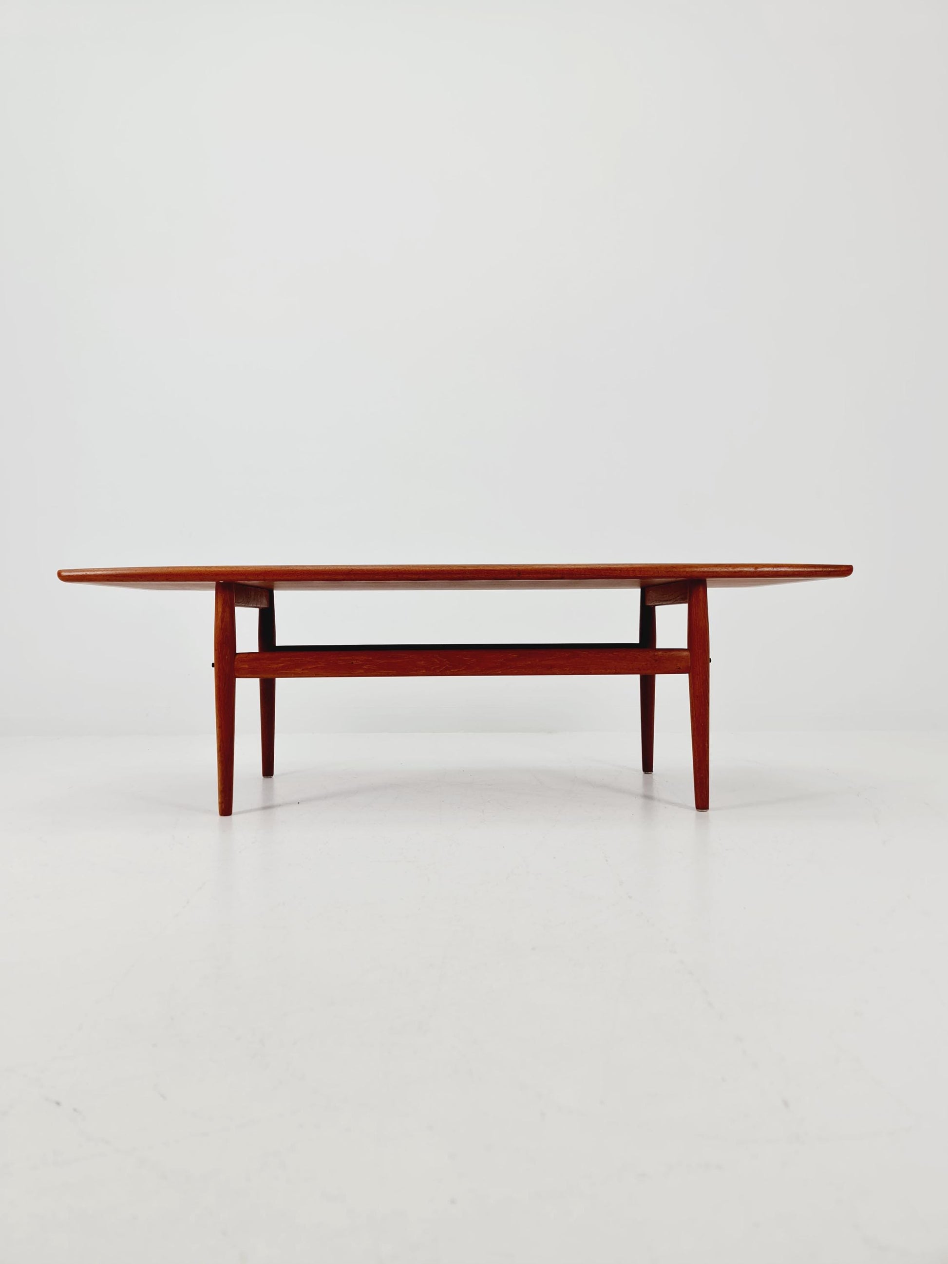 Danish Teak Coffee Table by Grete Jalk for Glostrup Møbelfabrik, 1960s